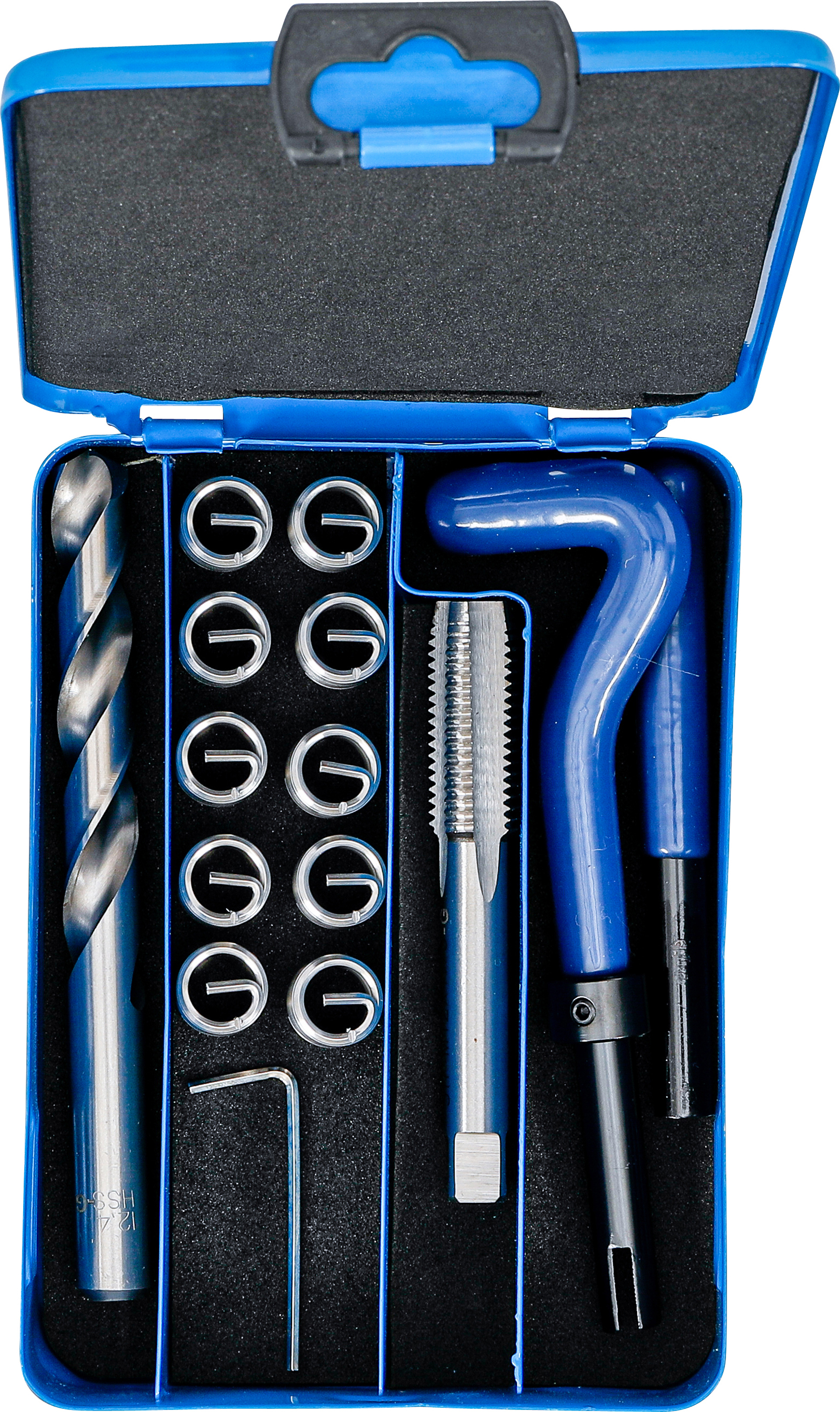 BGS Gewinde-Reparatursatz | M12 x 1,75 | 14-tlg. BGS Gewinde-Reparatursatz | M12 x 1,75 | 14-tlg.
