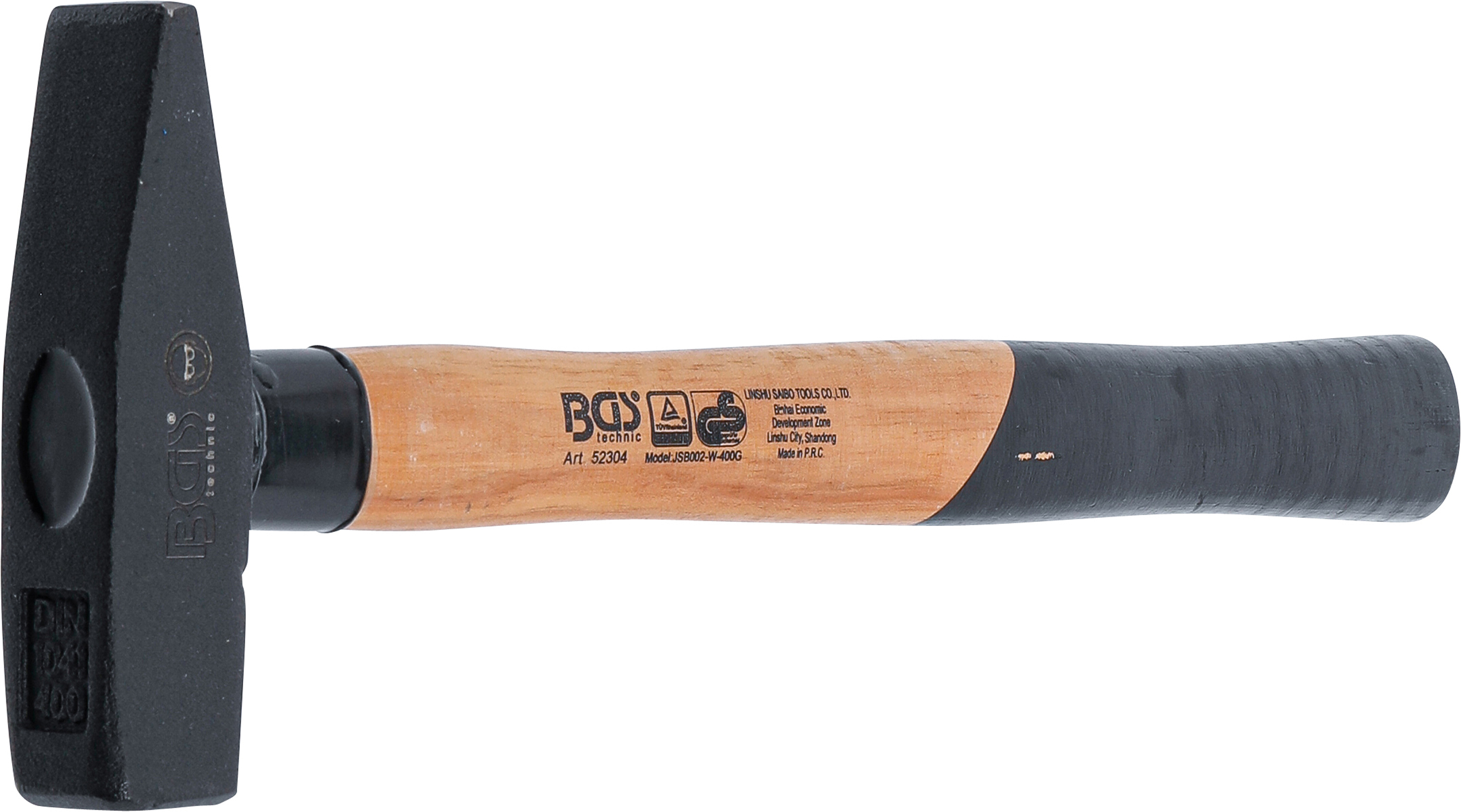 BGS Schlosserhammer | Hickory-Stiel | DIN 1041 | 400 g