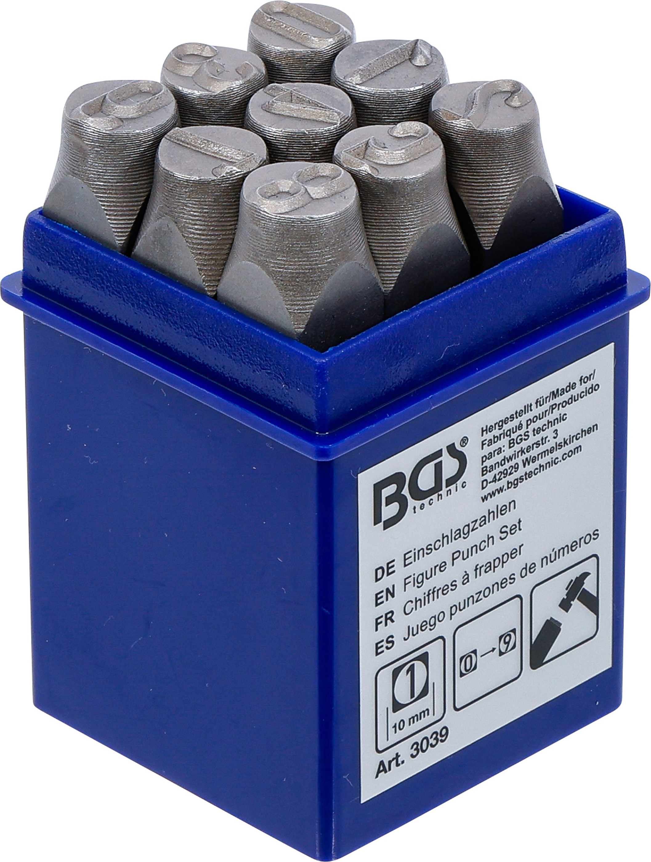 BGS Einschlagzahlen | 10 mm