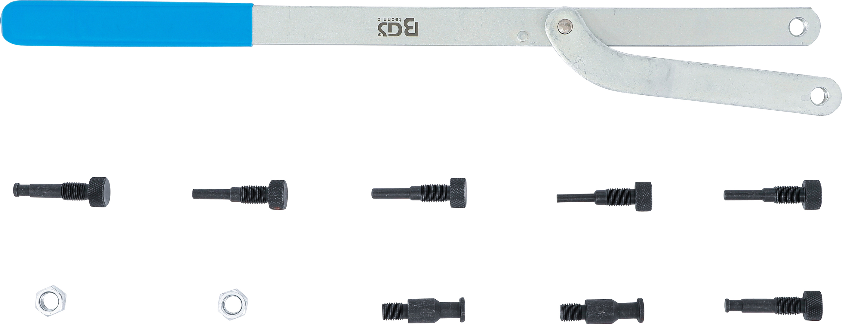 BGS Gegenhalte-Werkzeug-Satz | mit austauschbaren Stiften