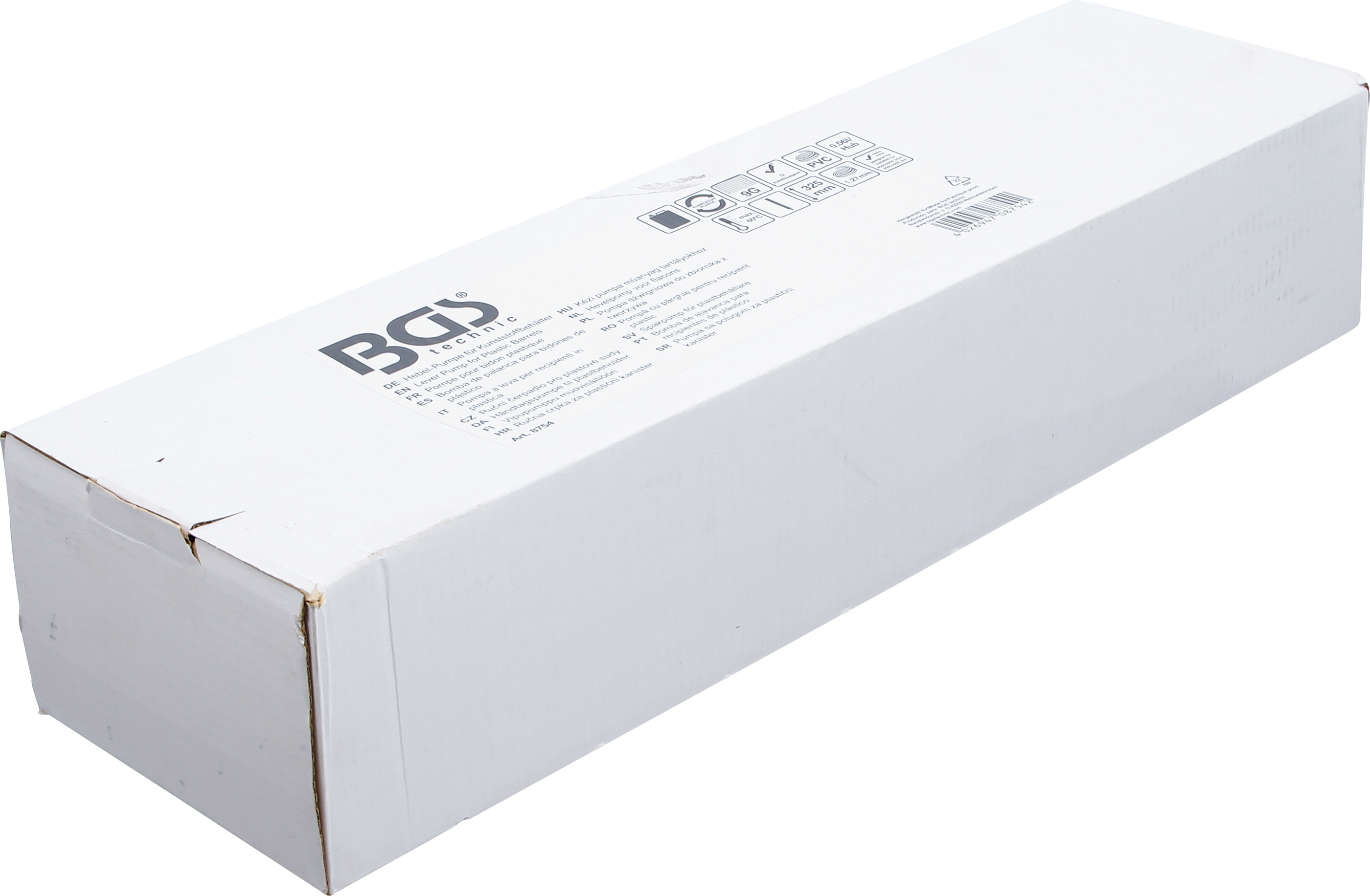 BGS Hebel-Pumpe für Kunststoffbehälter