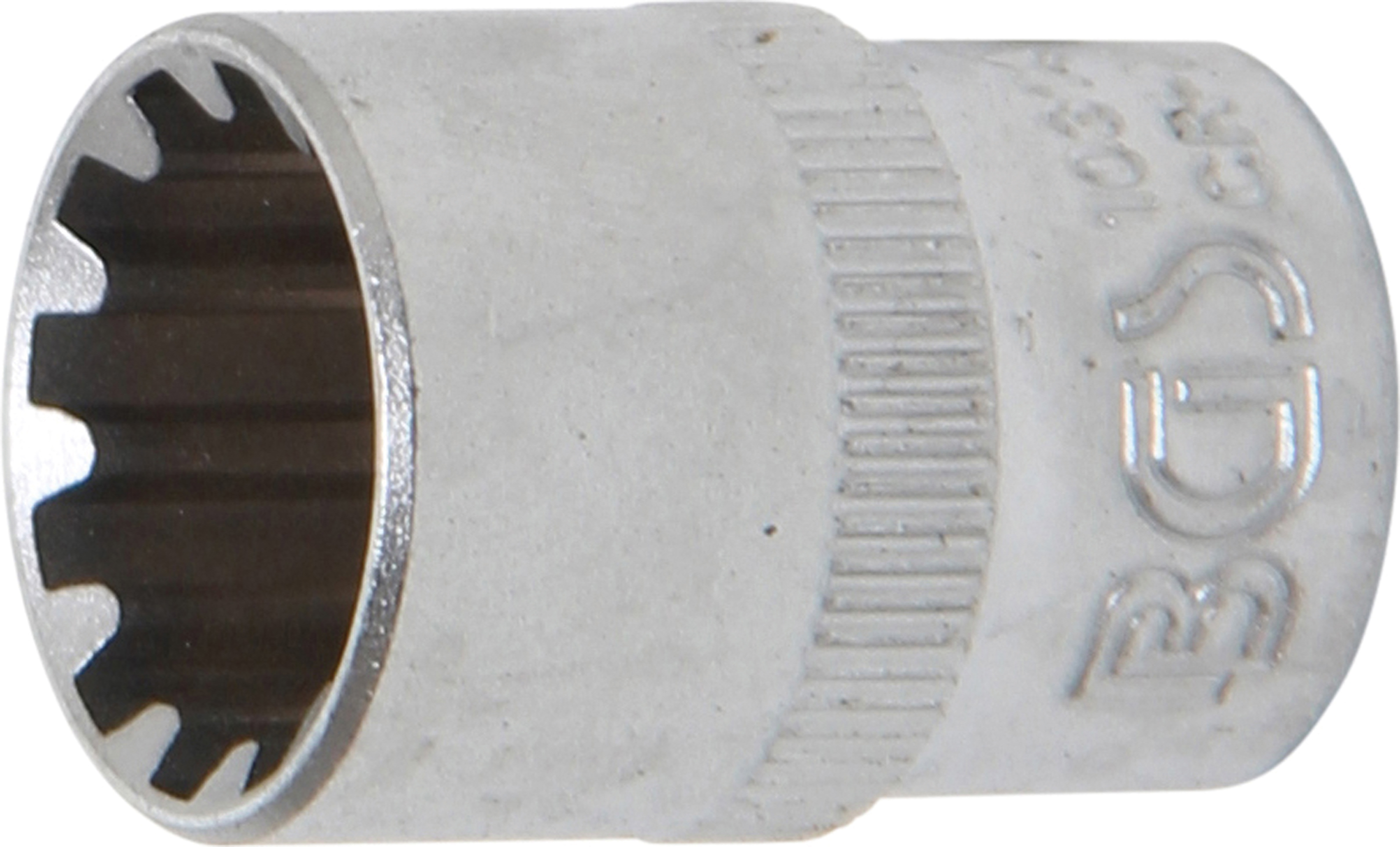 BGS Steckschlüssel-Einsatz Gear Lock | Antrieb Innenvierkant 10 mm (3/8") | SW 14 mm