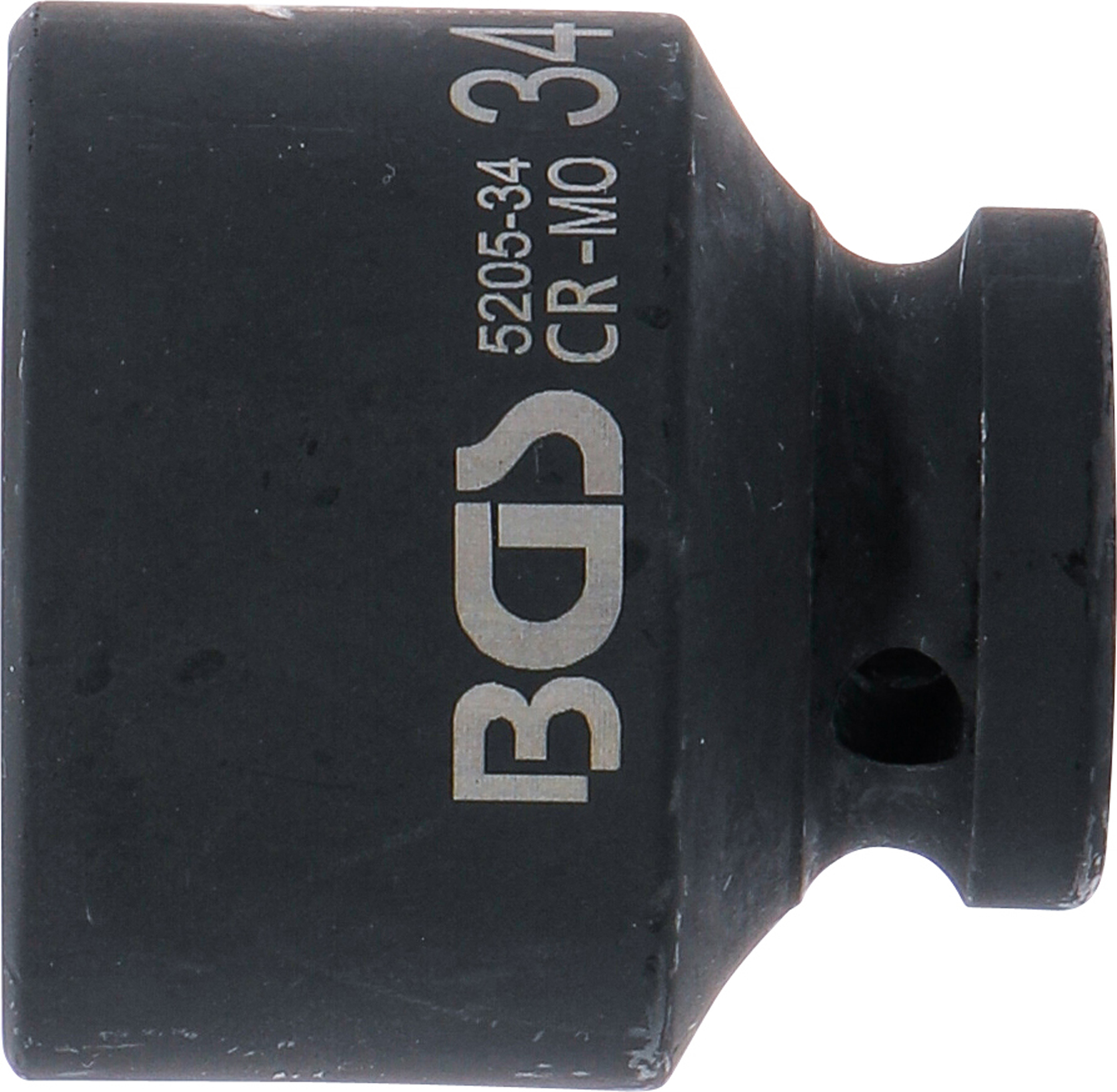 BGS Kraft-Steckschlüssel-Einsatz Sechskant | Antrieb Innenvierkant 12,5 mm (1/2") | SW 34 mm