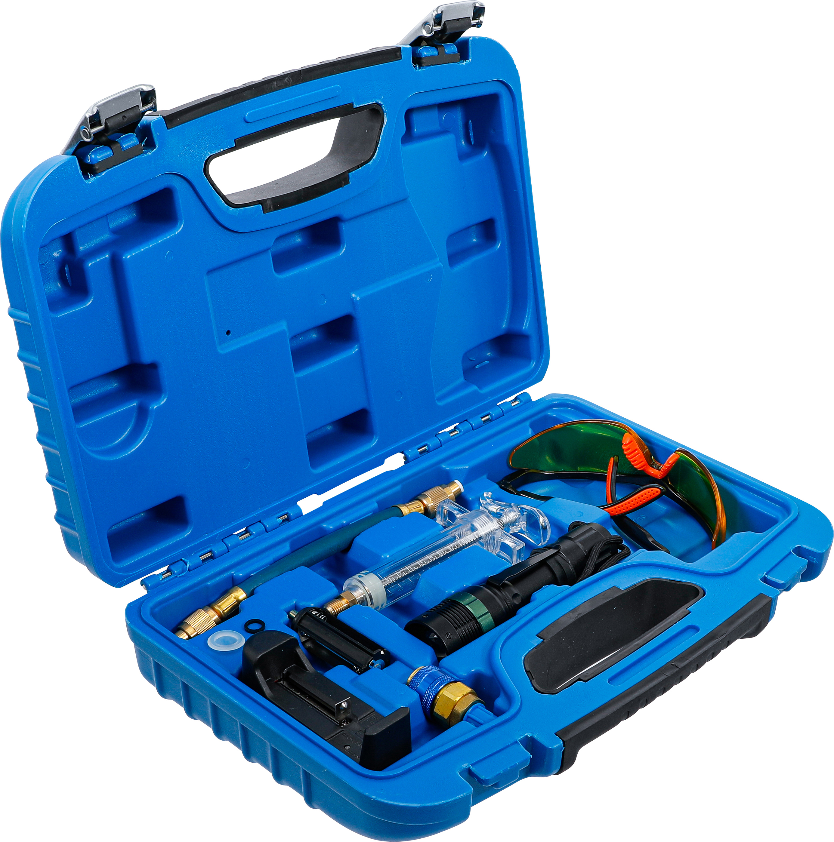 BGS UV-Lecksuch-Taschenlampen-Satz mit Zubehör | für Klimaanlagen