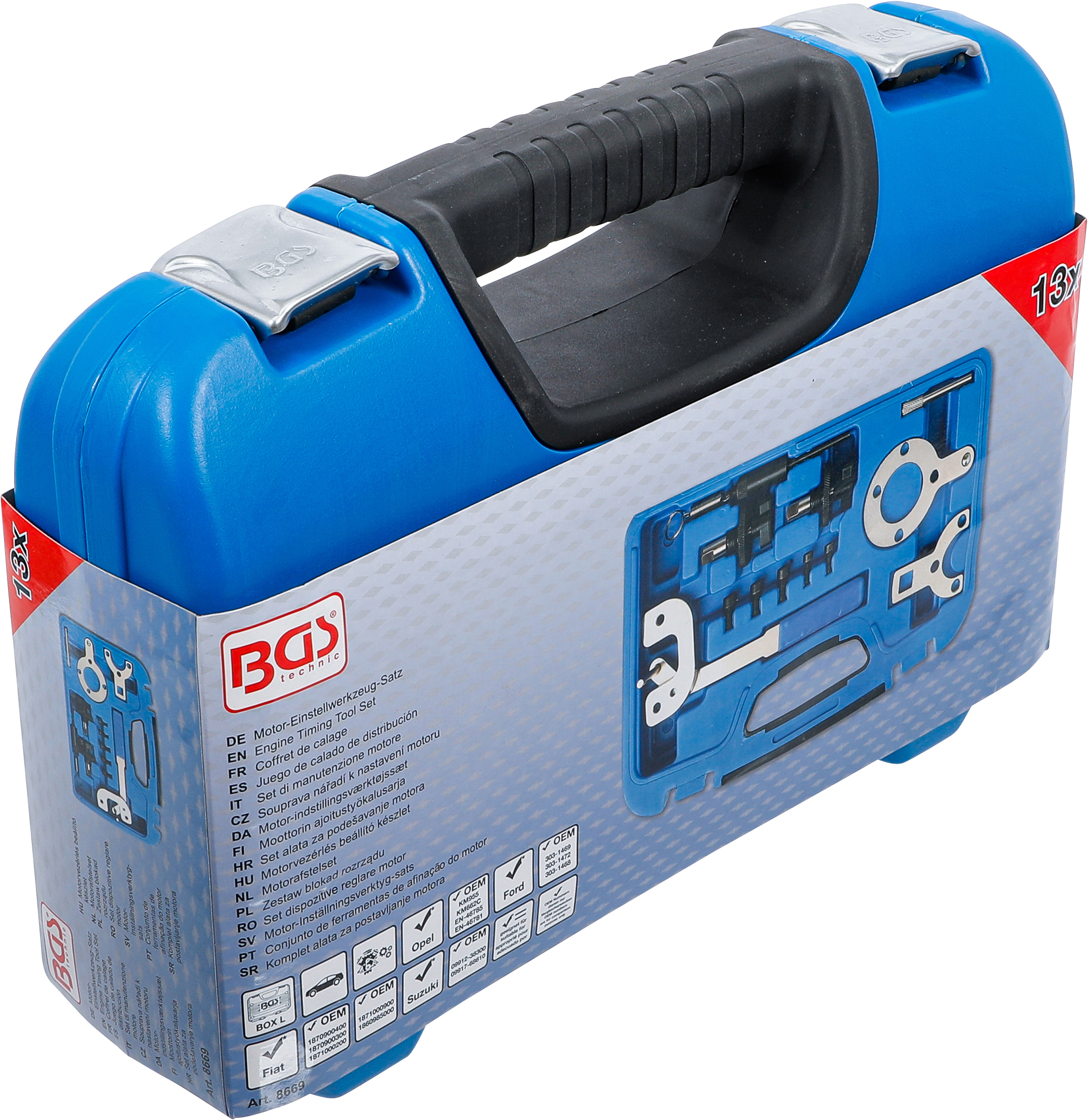 BGS Motor-Einstellwerkzeug-Satz | für Fiat, Ford, Opel, Suzuki 1.3l Diesel