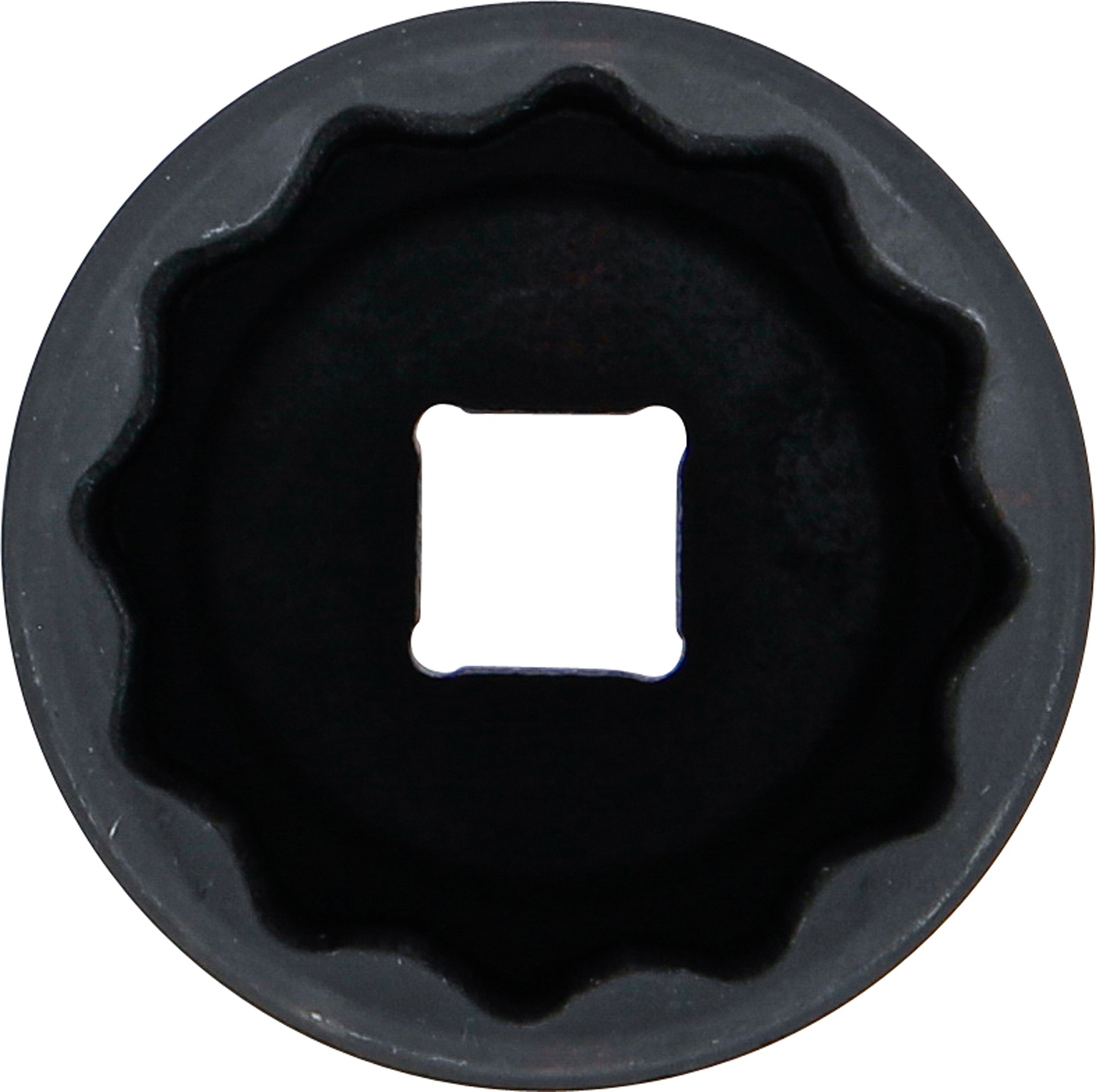 BGS Kraft-Steckschlüssel-Einsatz Zwölfkant, tief | Antrieb Innenvierkant 12,5 mm (1/2") | SW 39 mm