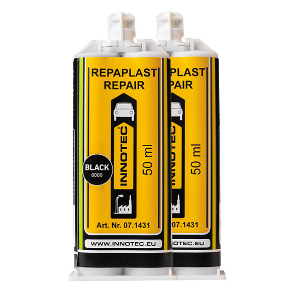 Innotec Repaplast Repair schwarz 2K Klebstoff 50 ml