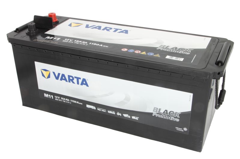 Starterbatterie VARTA M11 Black ProMotive HD 12V 154Ah 1150A