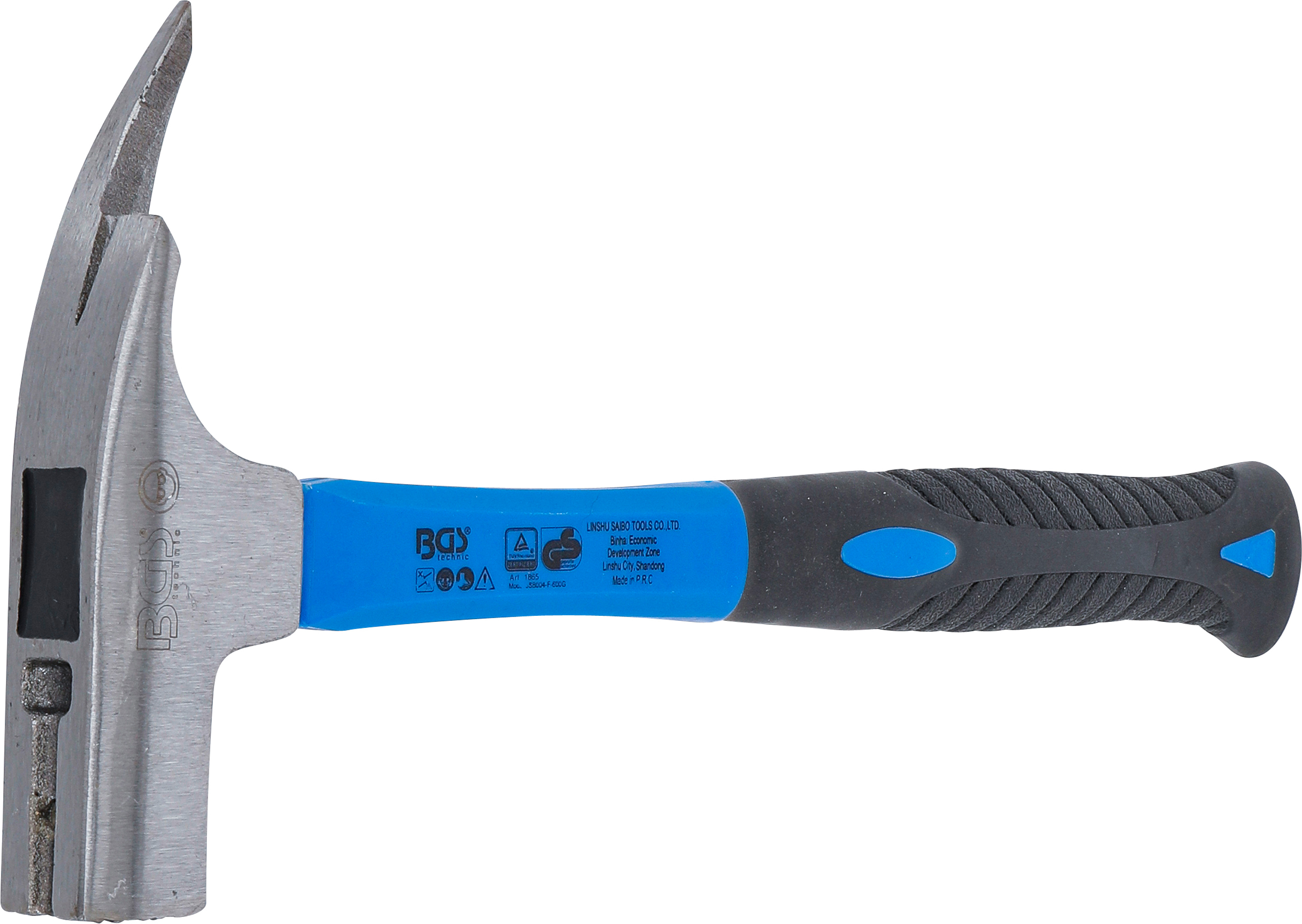 BGS Latthammer | DIN 7239 | Fiberglasstiel | 600 g