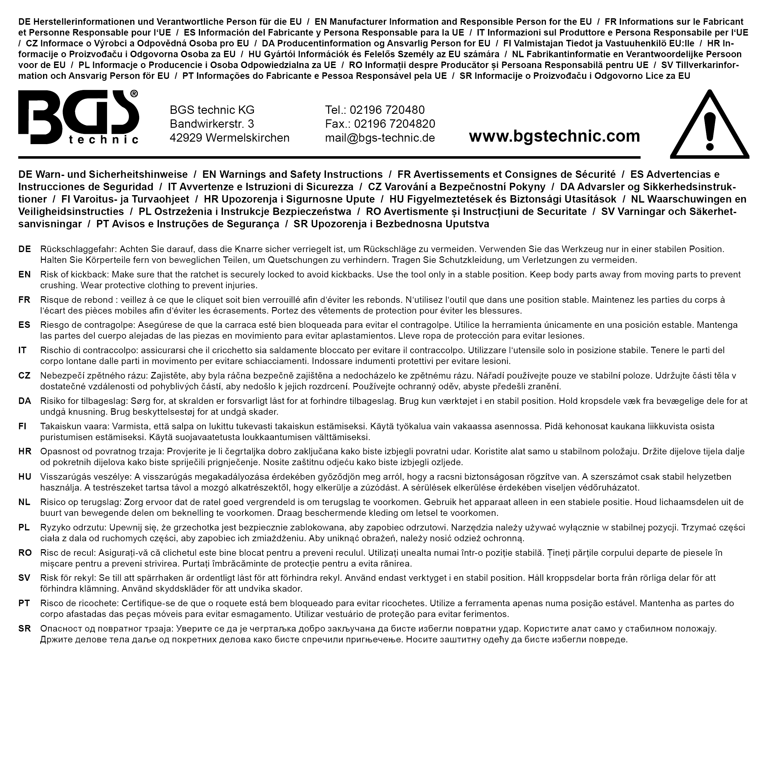 BGS Umschaltknarre, ausziehbar | Abtrieb Außenvierkant 10 mm (3/8") | 240 - 345 mm