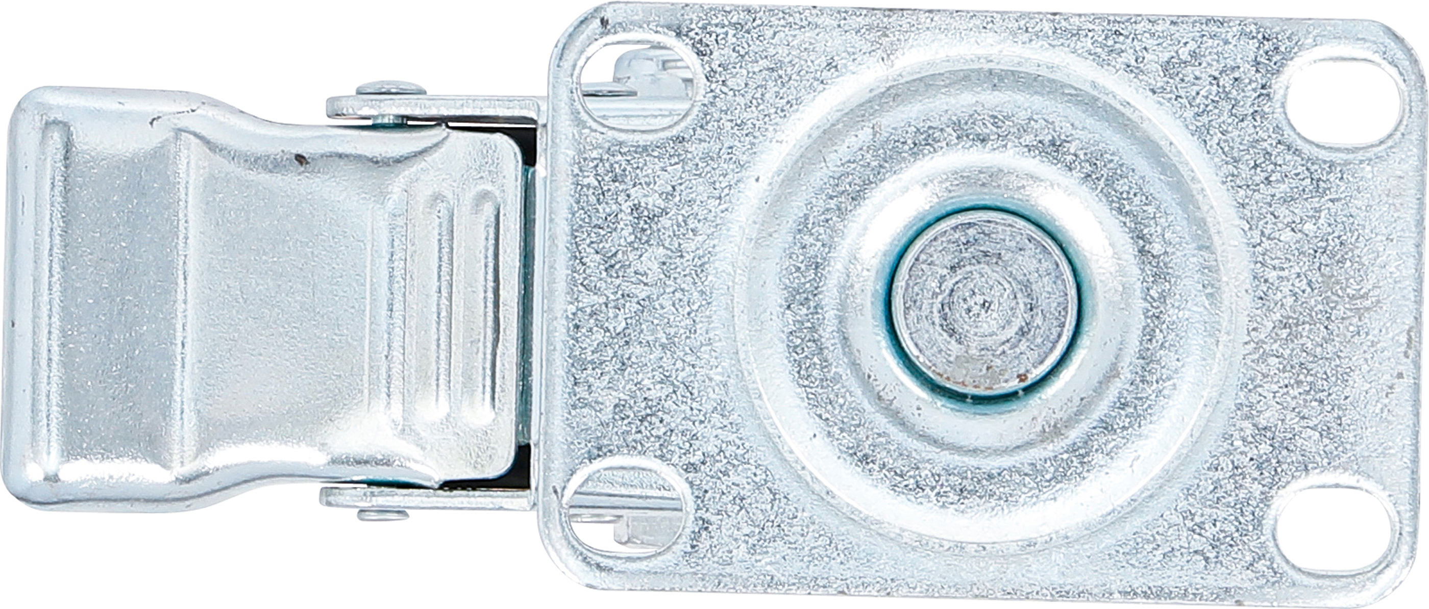 BGS Lenkrolle mit Bremse | rot/schwarz | Ø 100 mm