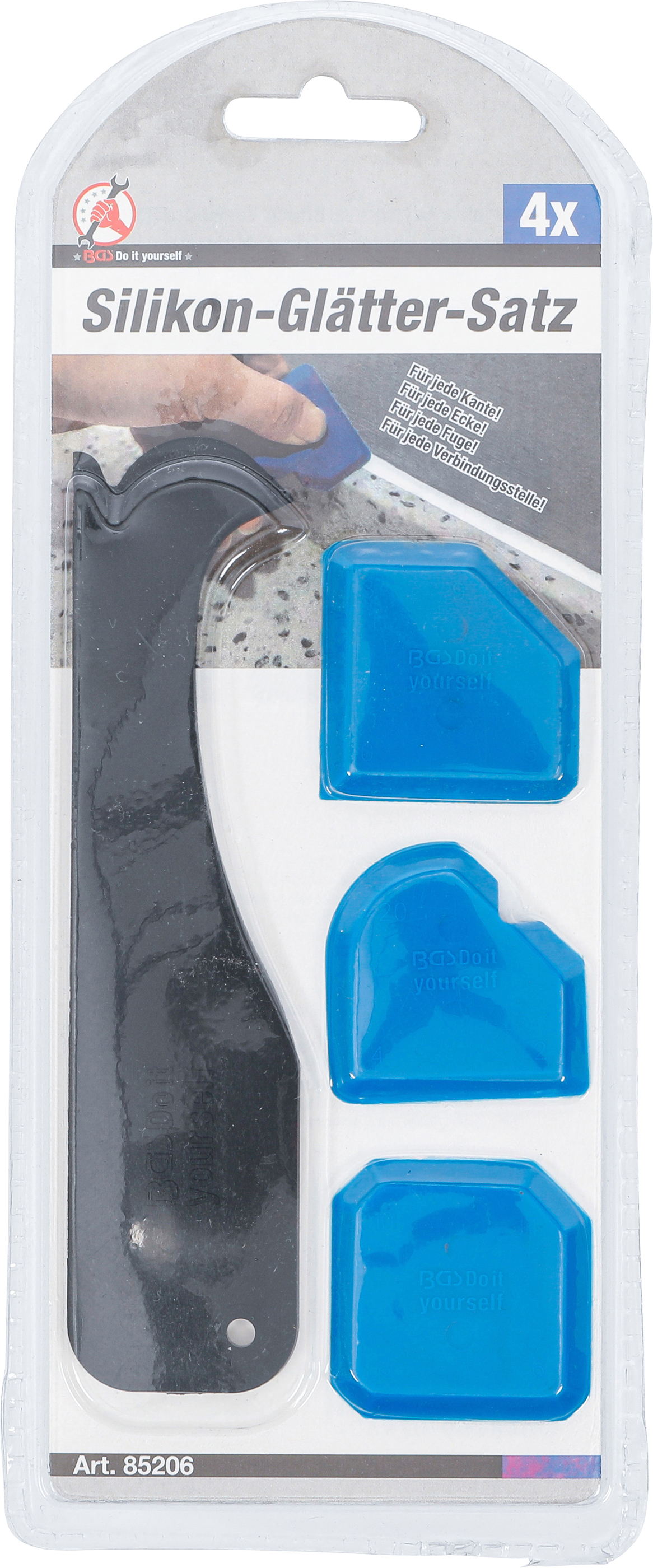 BGS Silikon-Glätter-Satz | 4-tlg.