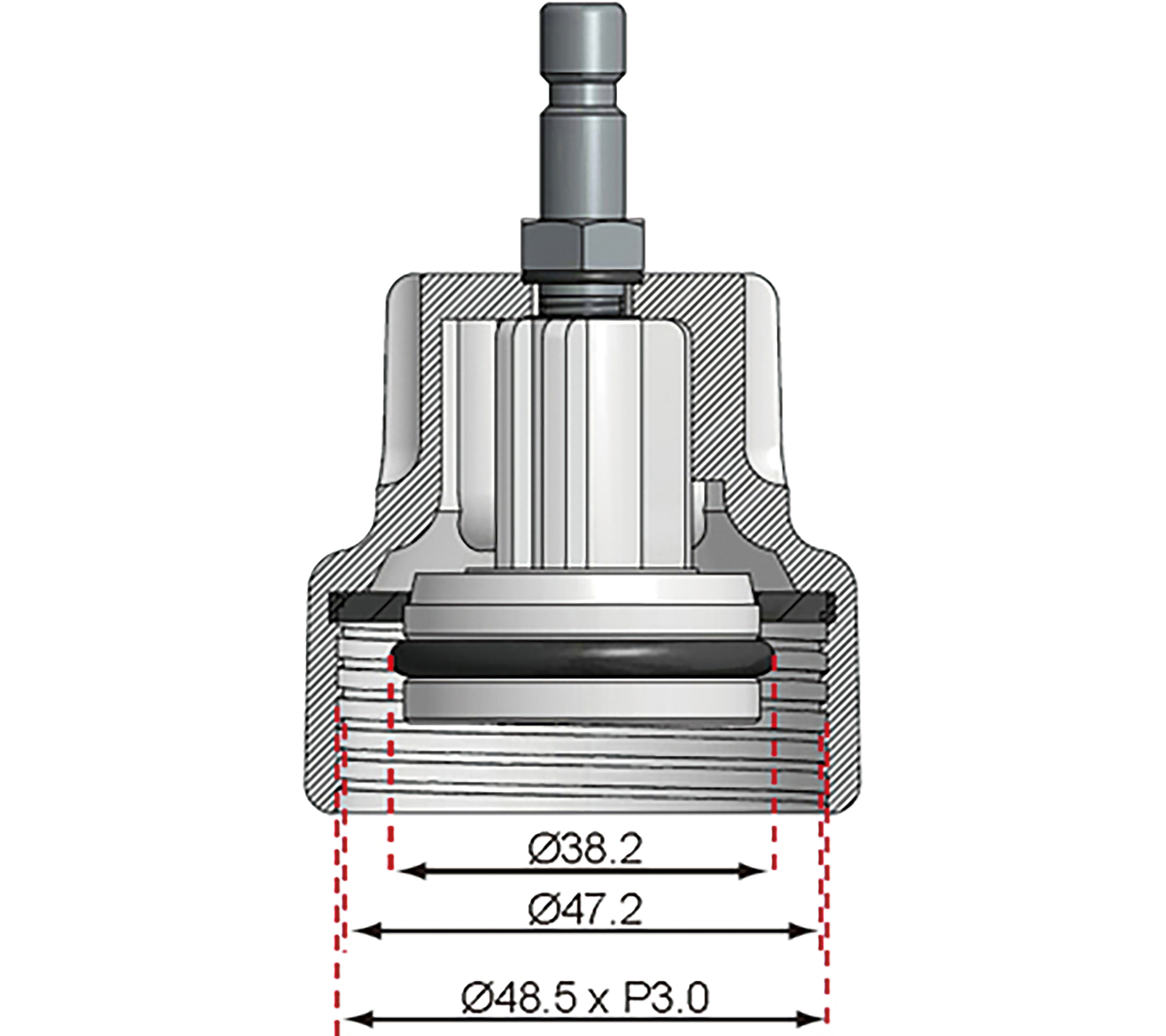 BGS Adapter Nr. 18 für Art. 8027, 8098 | für VW