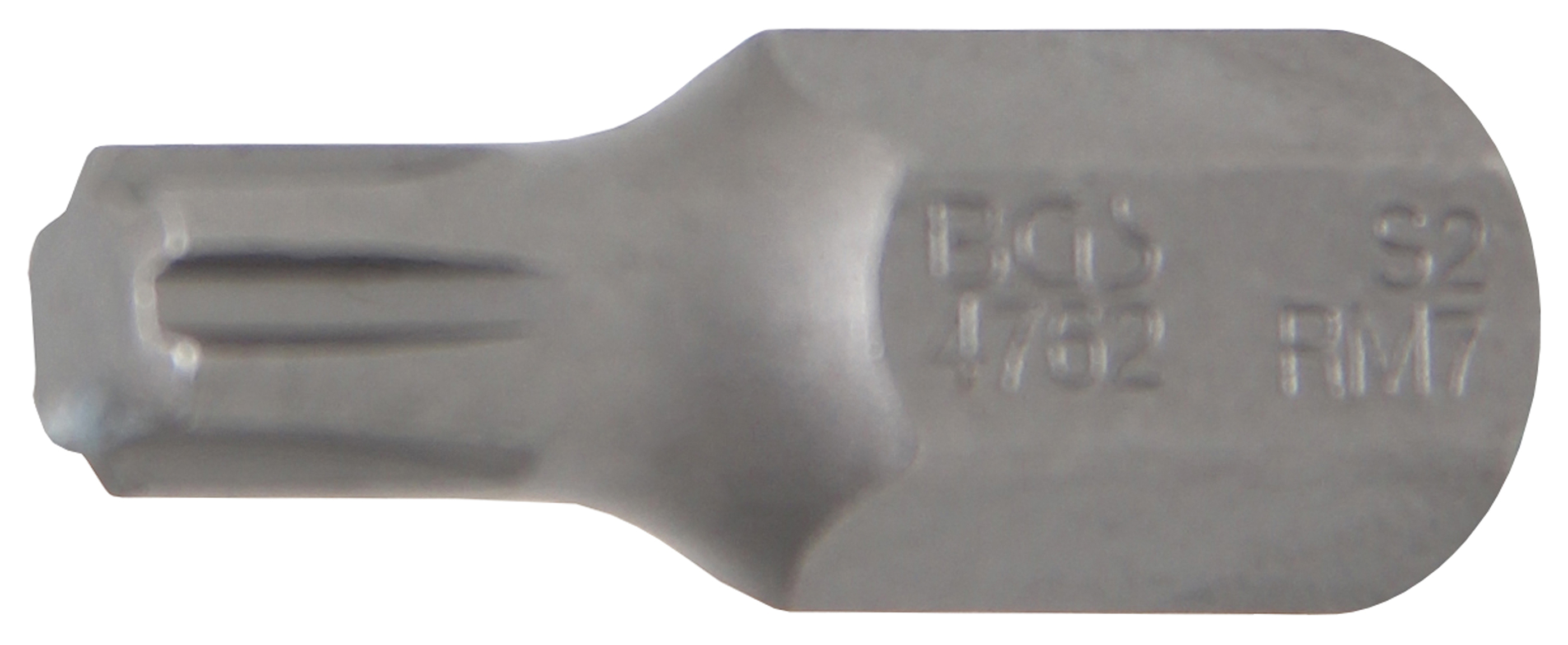 BGS Bit | Länge 30 mm | Antrieb Außensechskant 10 mm (3/8") | Keil-Profil (für RIBE) M7