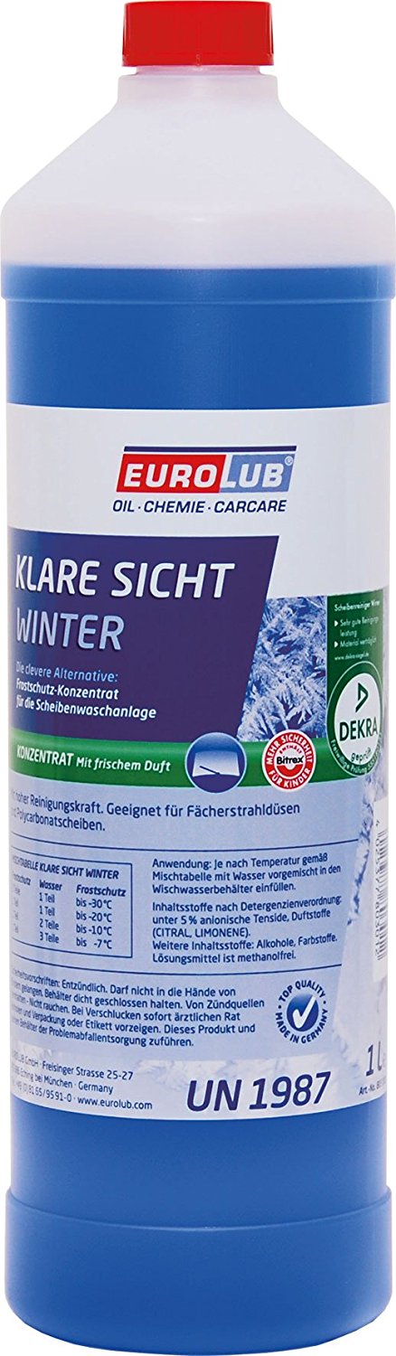 Eurolub Scheibenfrostschutz Konzentrat 1 Liter