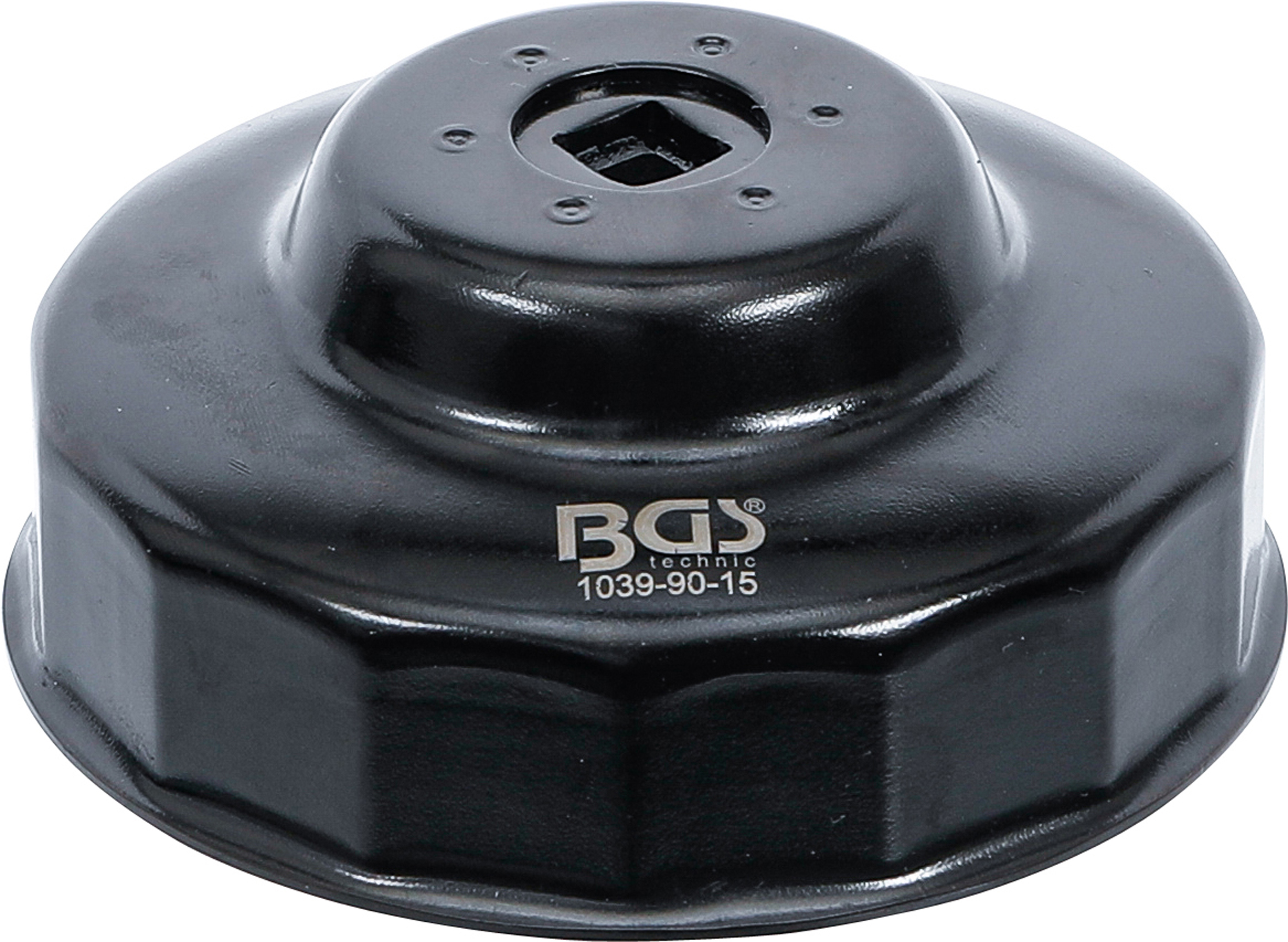 BGS Ölfilterschlüssel | 15-kant | Ø 90 mm | für Honda, Mazda, Nissan, Subaru, Toyota