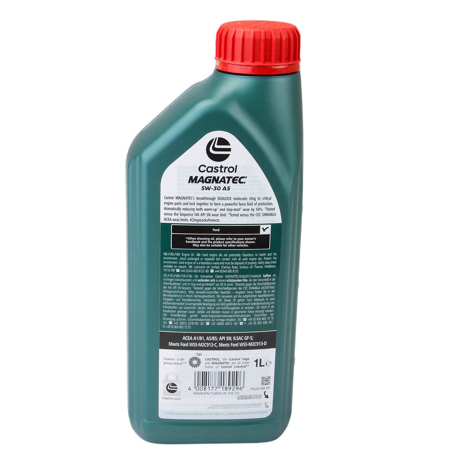 5W-30 Castrol Magnatec Stop Start A5 Motoröl 1 Liter