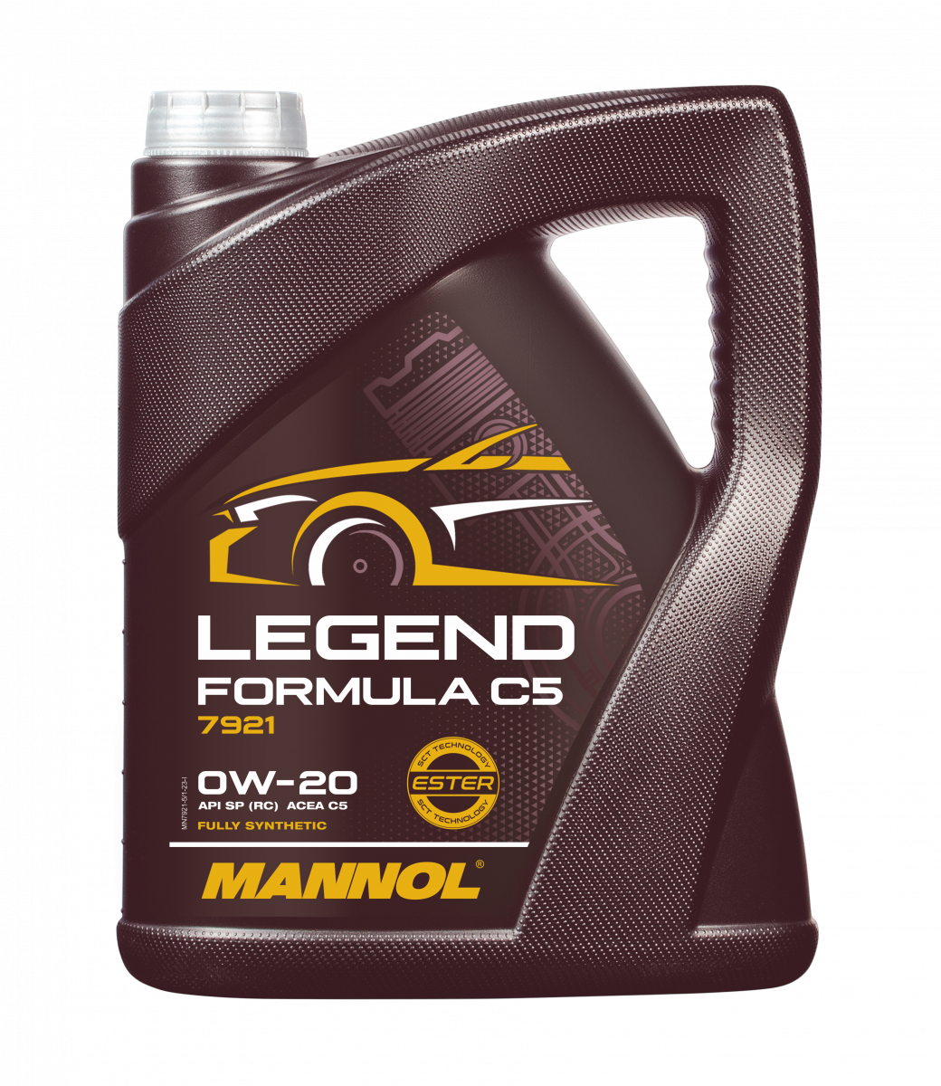 0W-20 Mannol 7921 Legend Formula C5 Motoröl 5 Liter