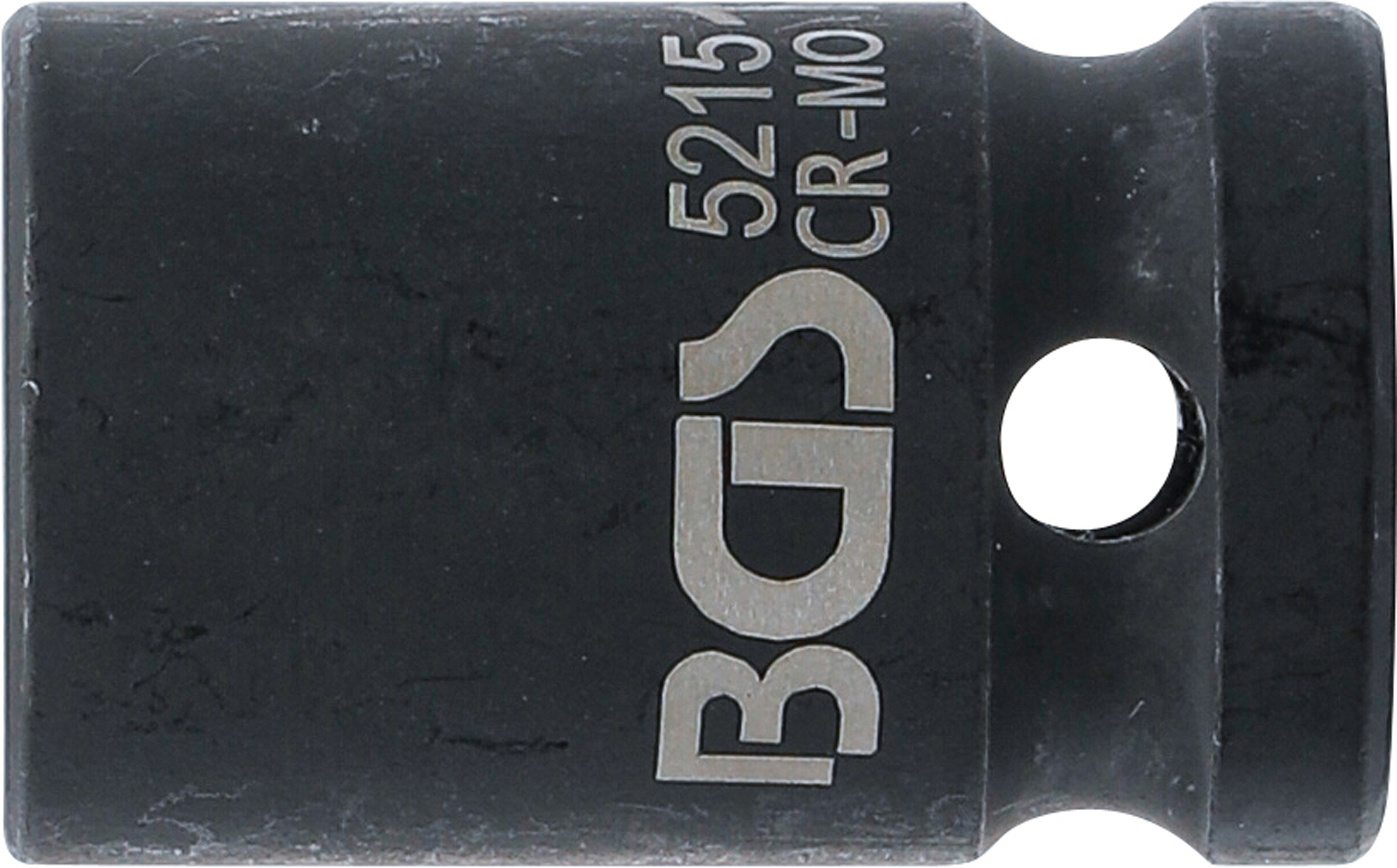 BGS Kraft-Steckschlüssel-Einsatz Sechskant | Antrieb Innenvierkant 12,5 mm (1/2") | SW 15 mm