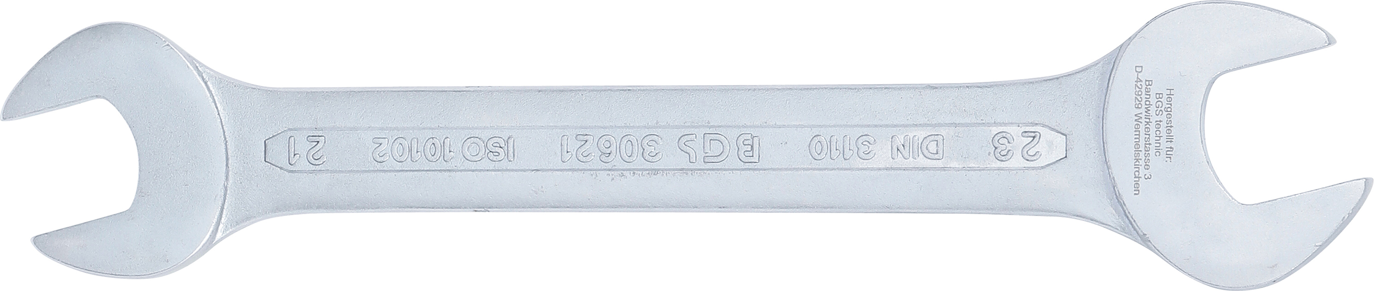 BGS Doppel-Maulschlüssel | SW 21 x 23 mm