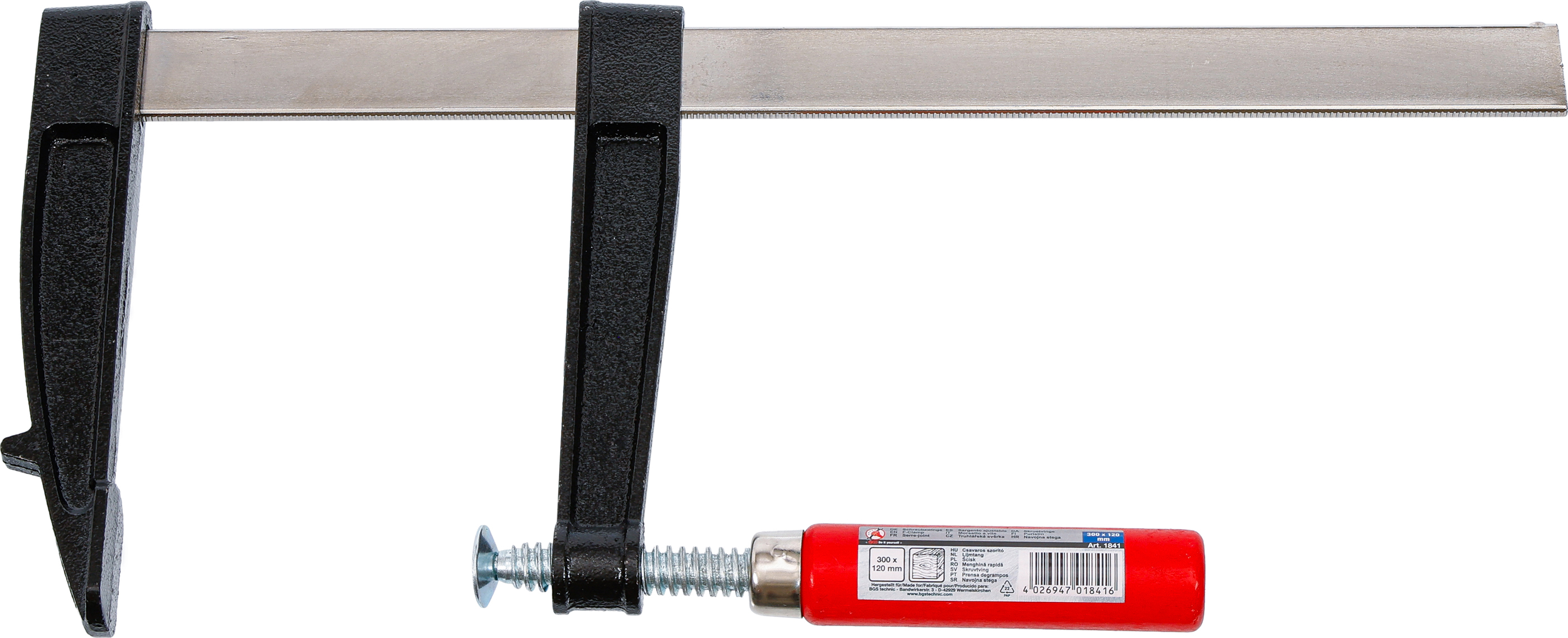 BGS Schraubzwinge | 300 x 120 mm