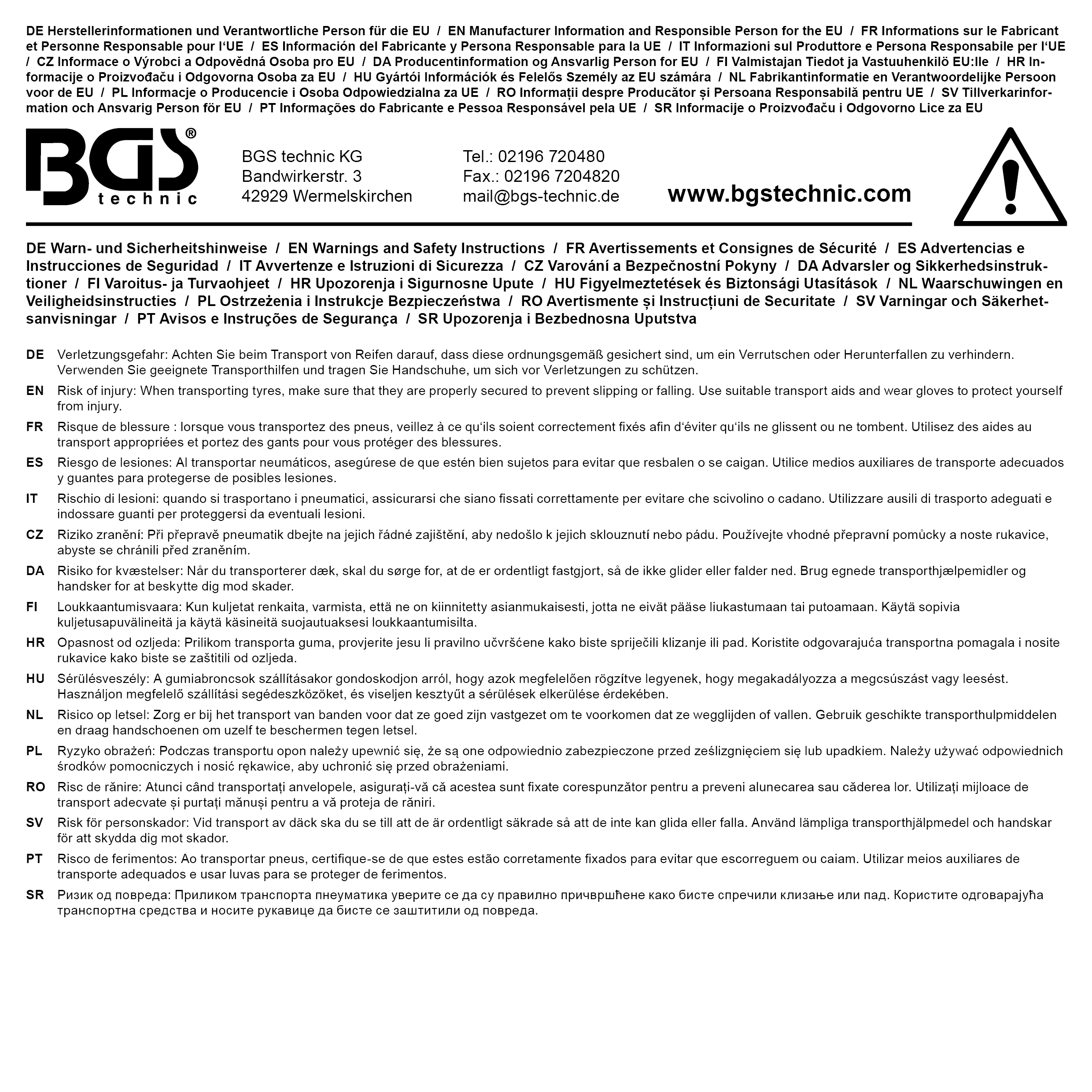 BGS Felgenbaum | fahrbar