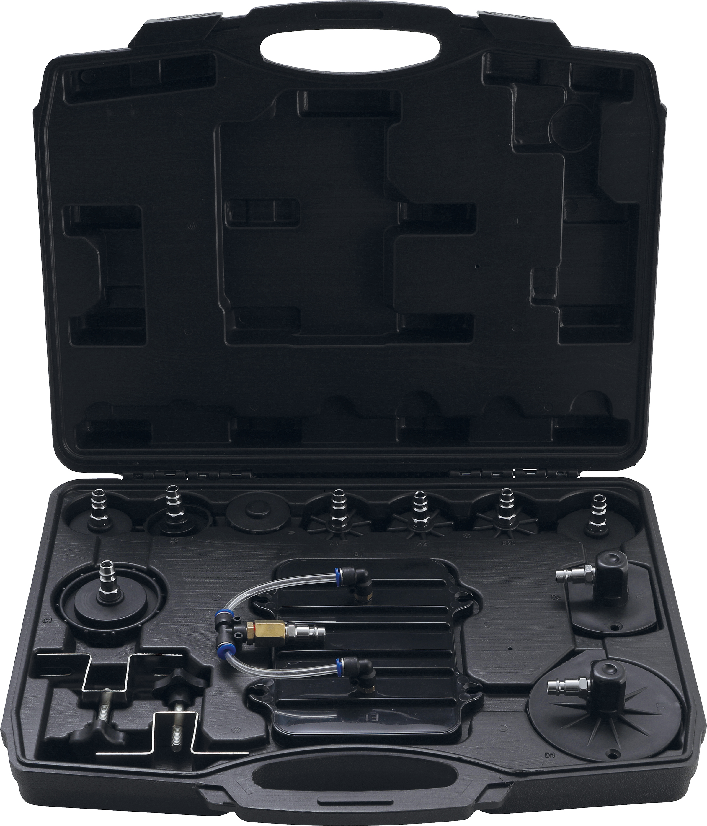 BGS Druckluft-Bremsenentlüfter- und Adapter-Satz | 17-tlg.