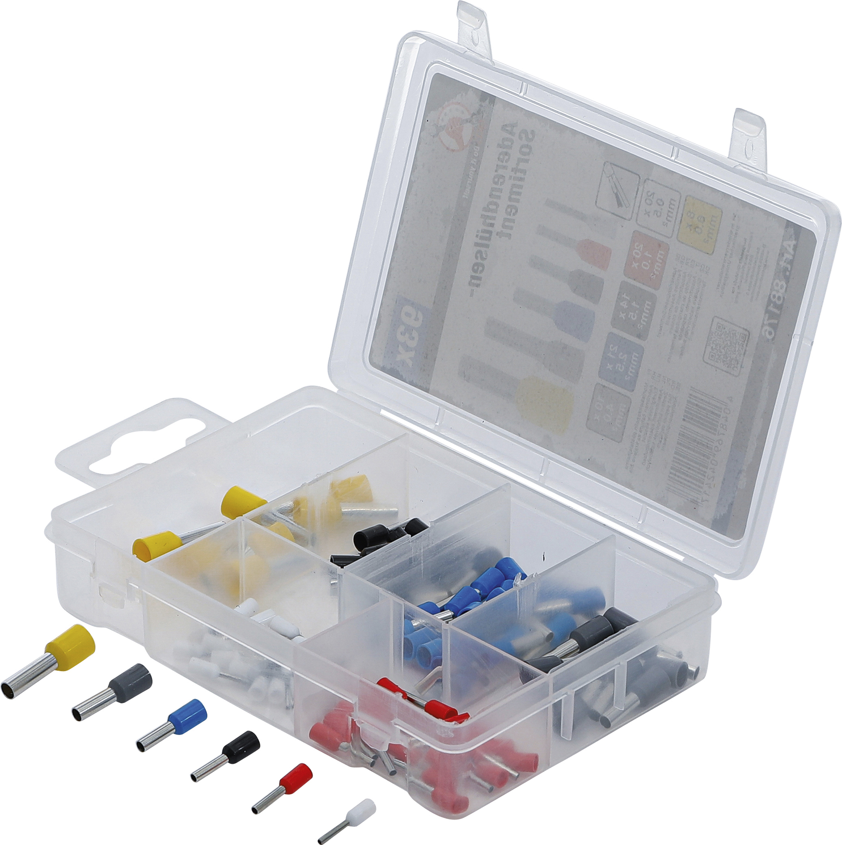 BGS Aderendhülsen-Sortiment | isoliert | 93-tlg.