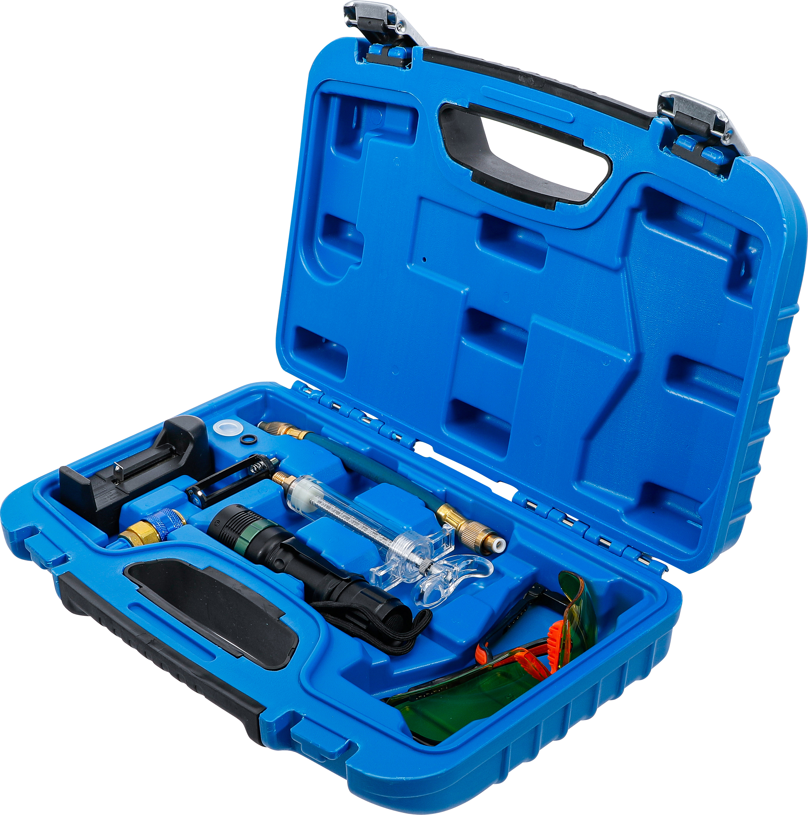 BGS UV-Lecksuch-Taschenlampen-Satz mit Zubehör | für Klimaanlagen