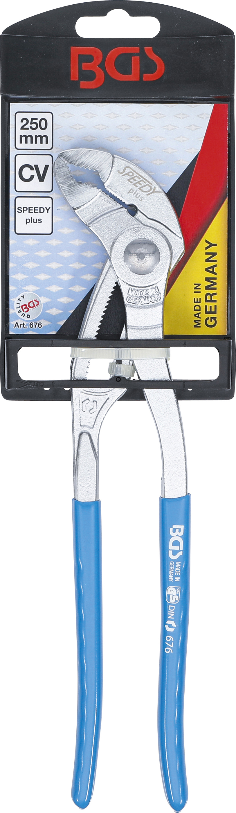BGS Wasserpumpenzange | "Speedy Plus" | 250 mm