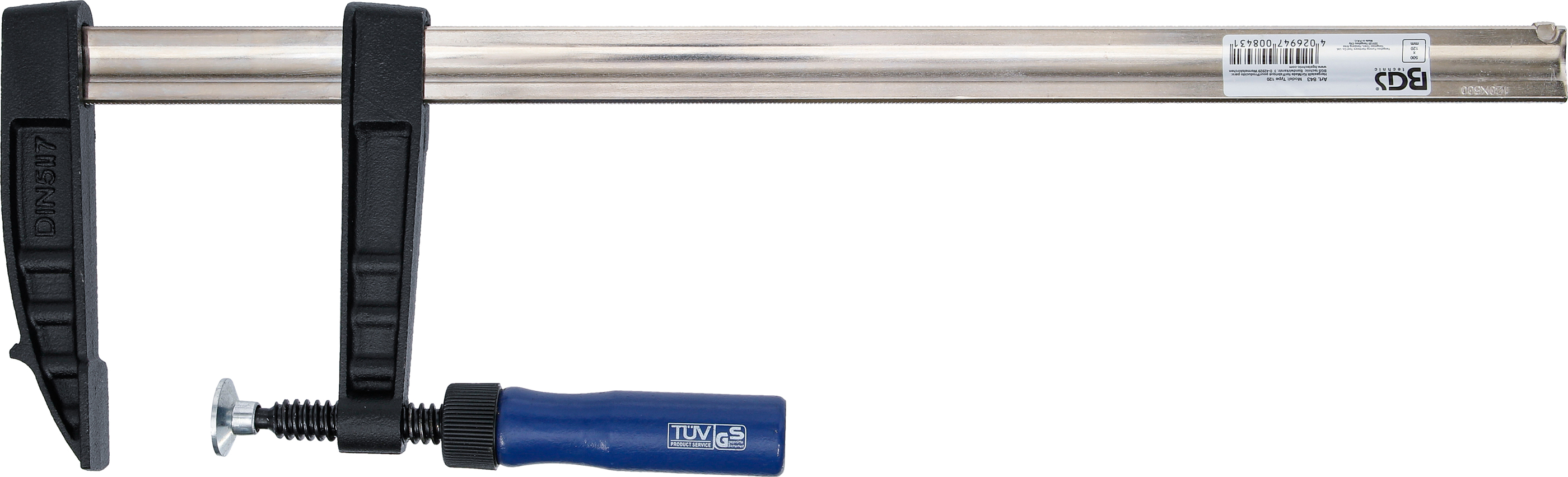 BGS Schraubzwinge | 500 x 120 mm