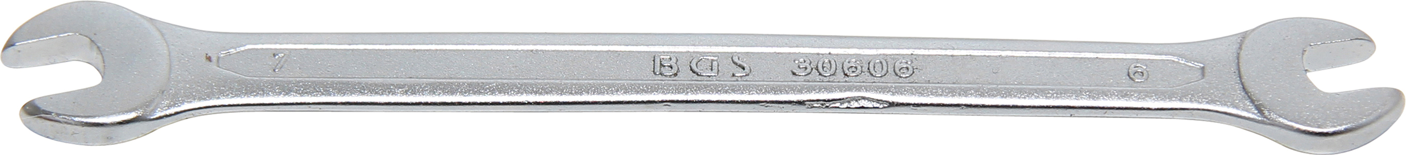 BGS Doppel-Maulschlüssel | SW 6 x 7 mm