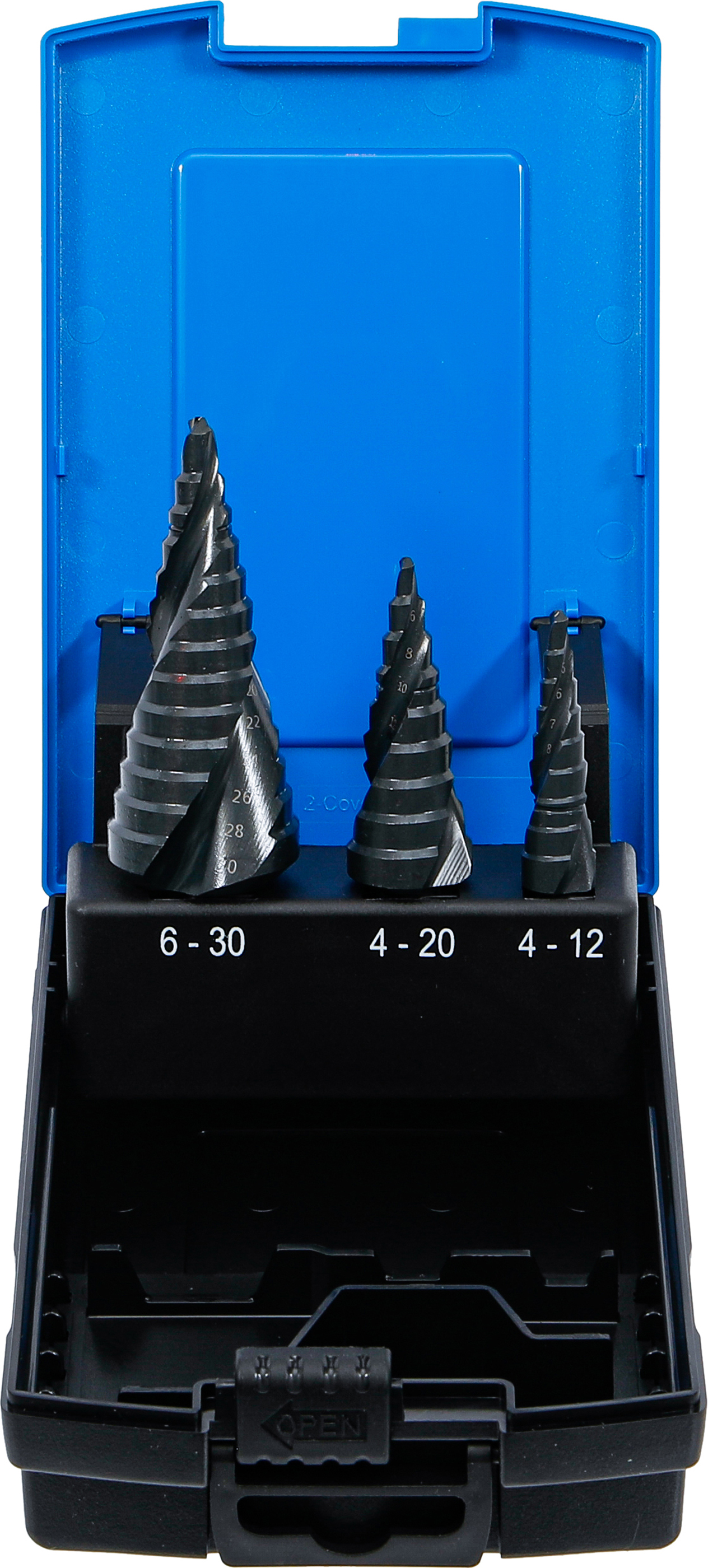 BGS Stufenbohrer-Satz | Ø 4 - 30 mm | 3-tlg.