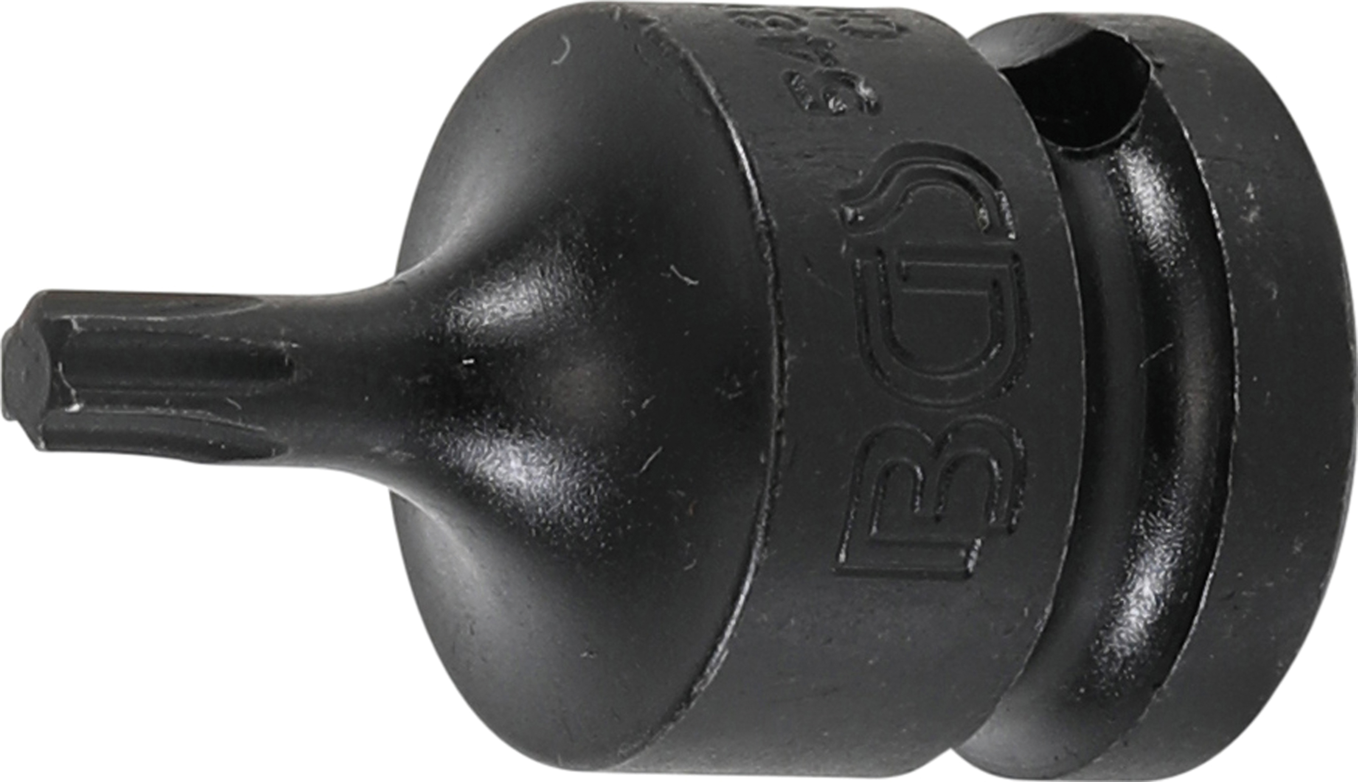 BGS Kraft-Bit-Einsatz | Länge 42 mm | Antrieb Innenvierkant 12,5 mm (1/2") | T-Profil (für Torx) T30