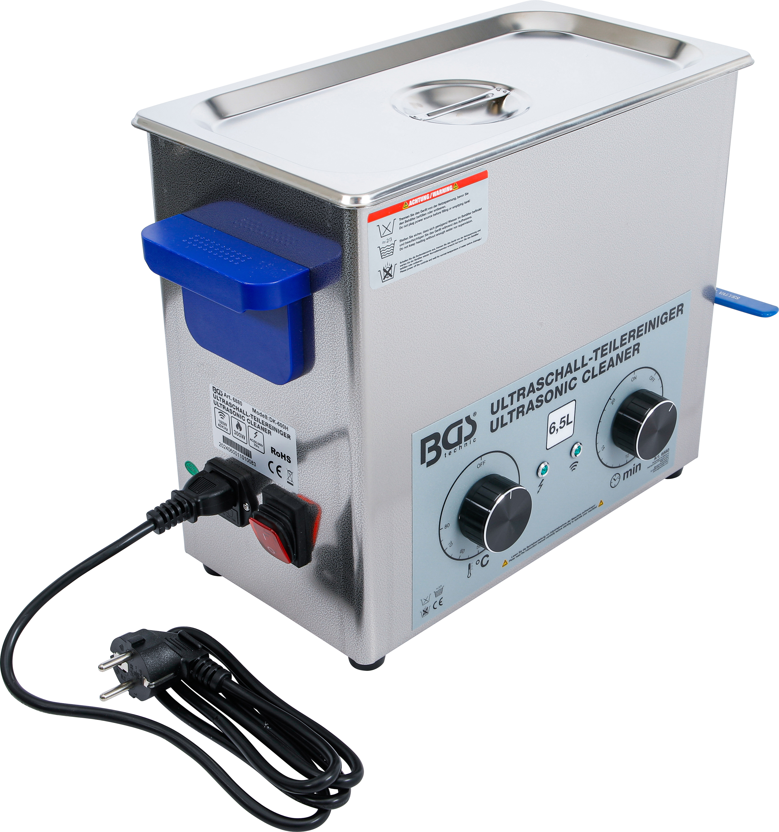 BGS Ultraschall-Teilereiniger | 6,5 l