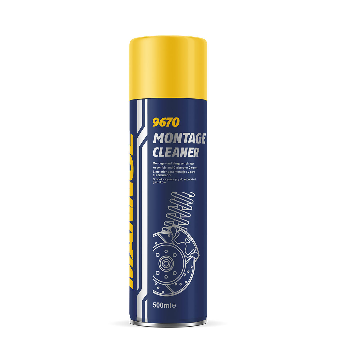 Mannol 9670 Montage Cleaner Bremsenreiniger 500 ml
