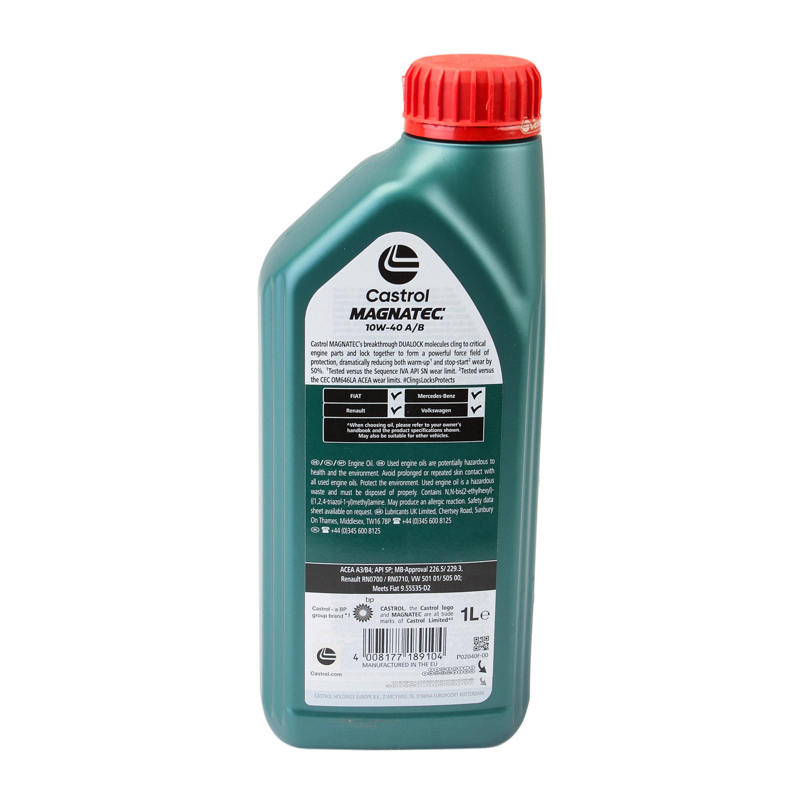 10W-40 Castrol Magnatec A/B Motoröl 1 Liter