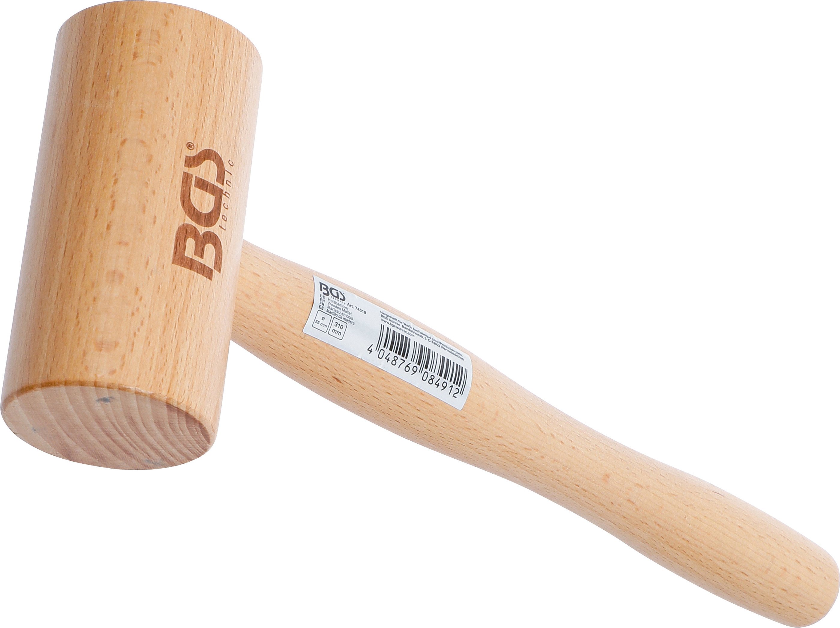 BGS Holzhammer | Ø 55 mm | 180 g