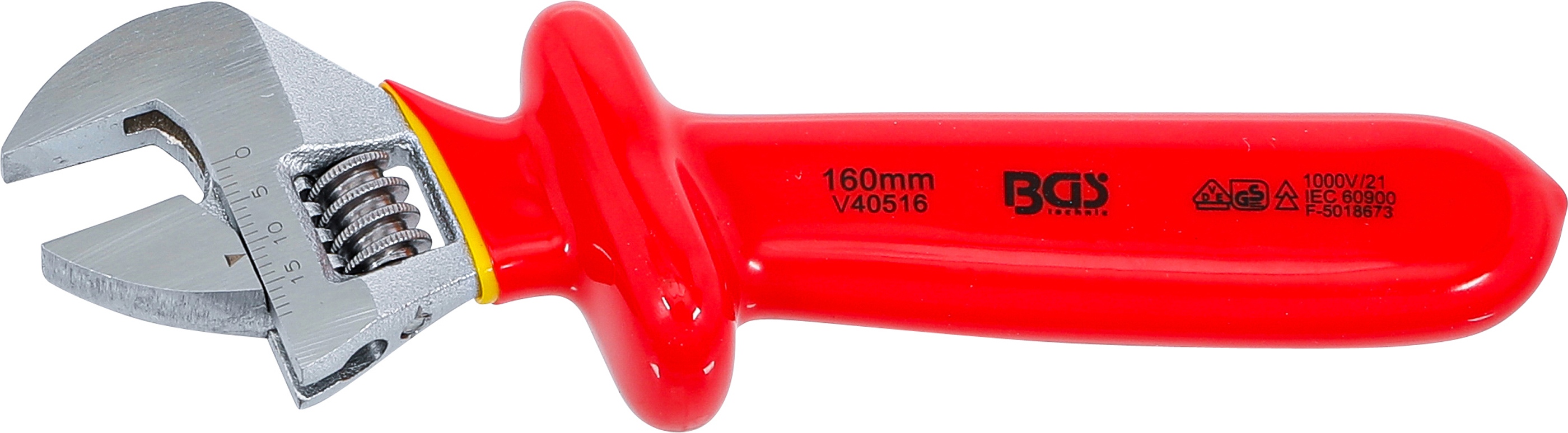 BGS VDE-Rollgabelschlüssel | SW max. 20,5 mm