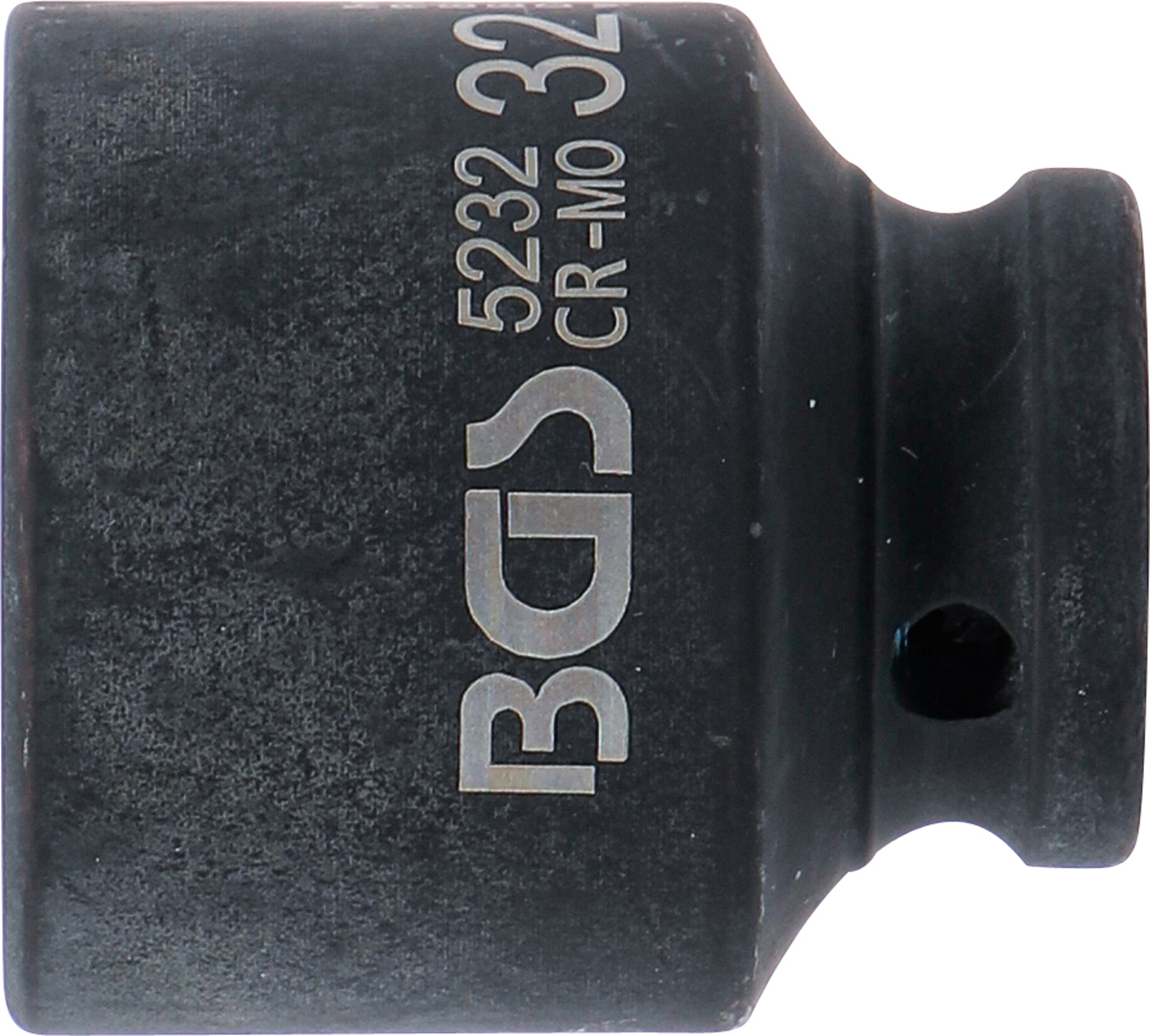 BGS Kraft-Steckschlüssel-Einsatz Sechskant | Antrieb Innenvierkant 12,5 mm (1/2") | SW 32 mm