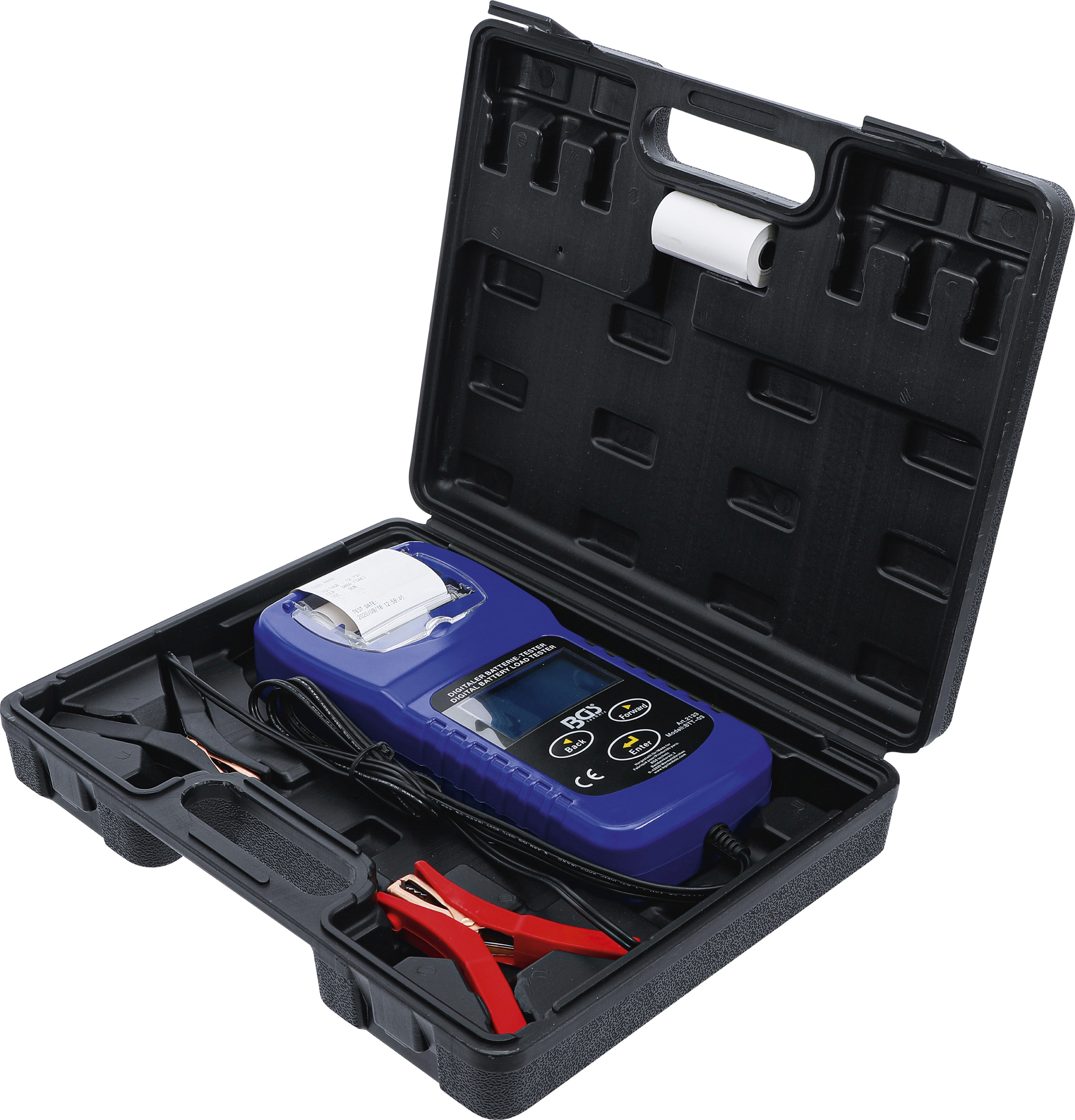 BGS Digitaler Batterie- und Ladesystem-Tester | mit Drucker