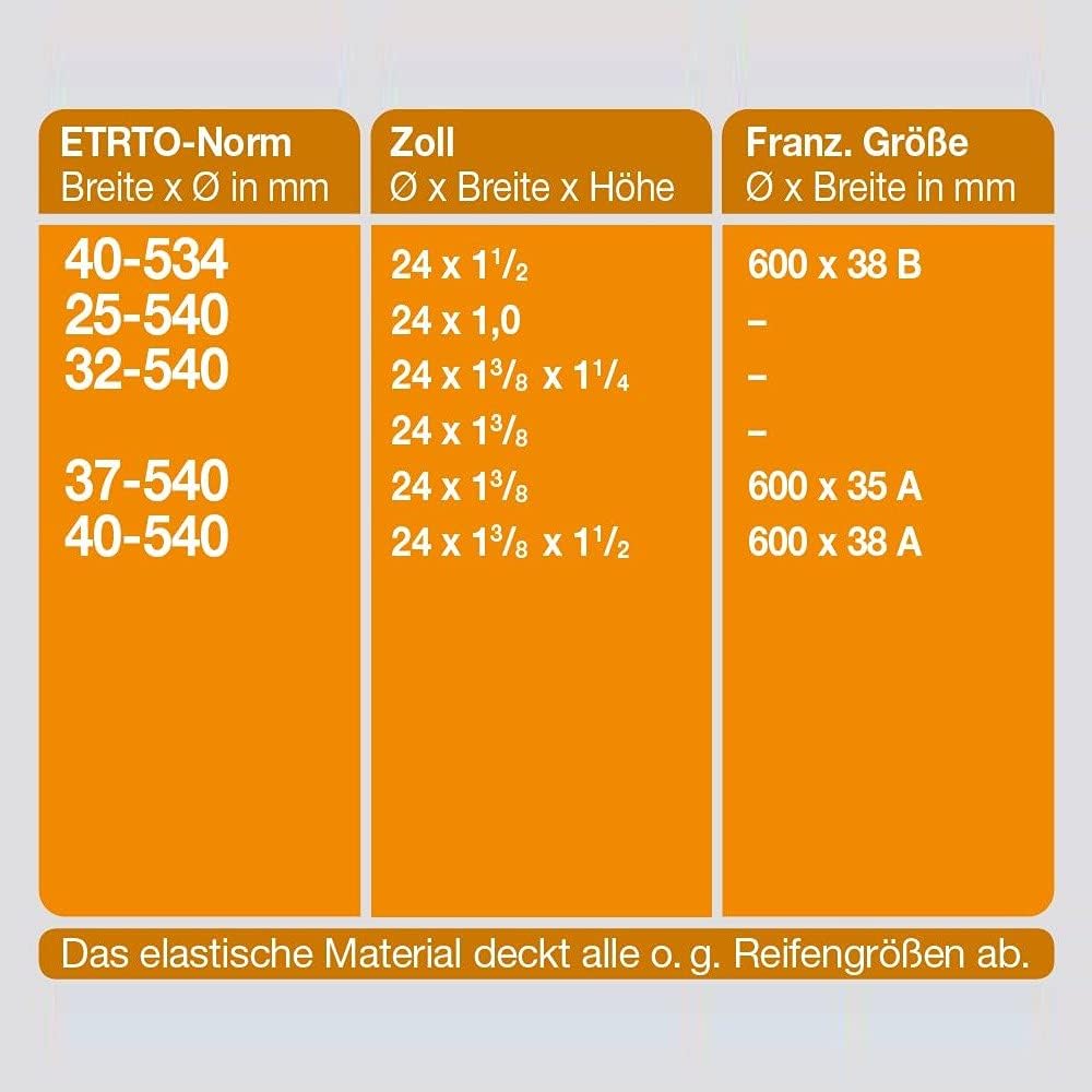 Fischer Fahrradschlauch 24 Zoll Schmal Dunlop Ventil