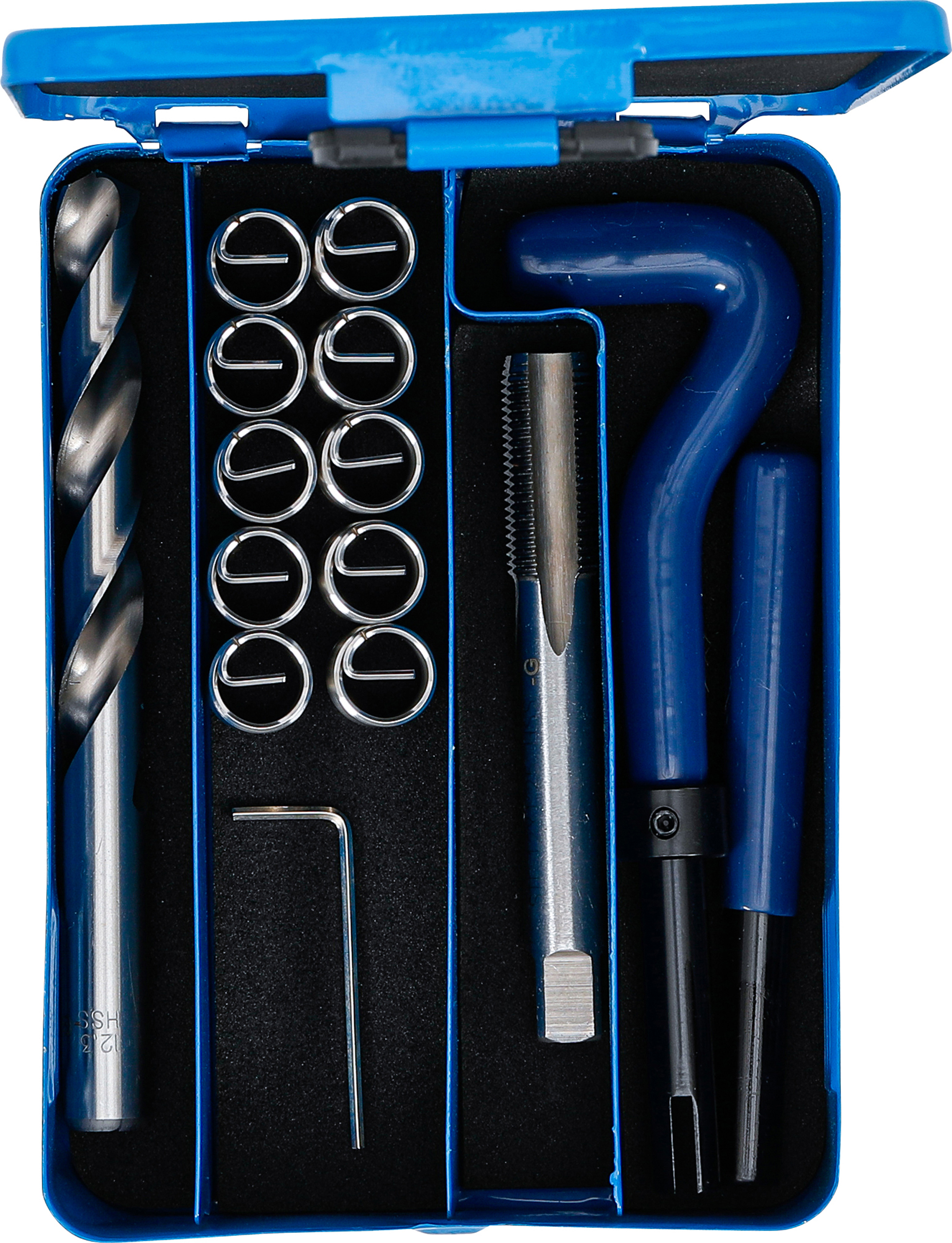 BGS Gewinde-Reparatursatz | M12 x 1,25 | 14-tlg. BGS Gewinde-Reparatursatz | M12 x 1,25 | 14-tlg.
