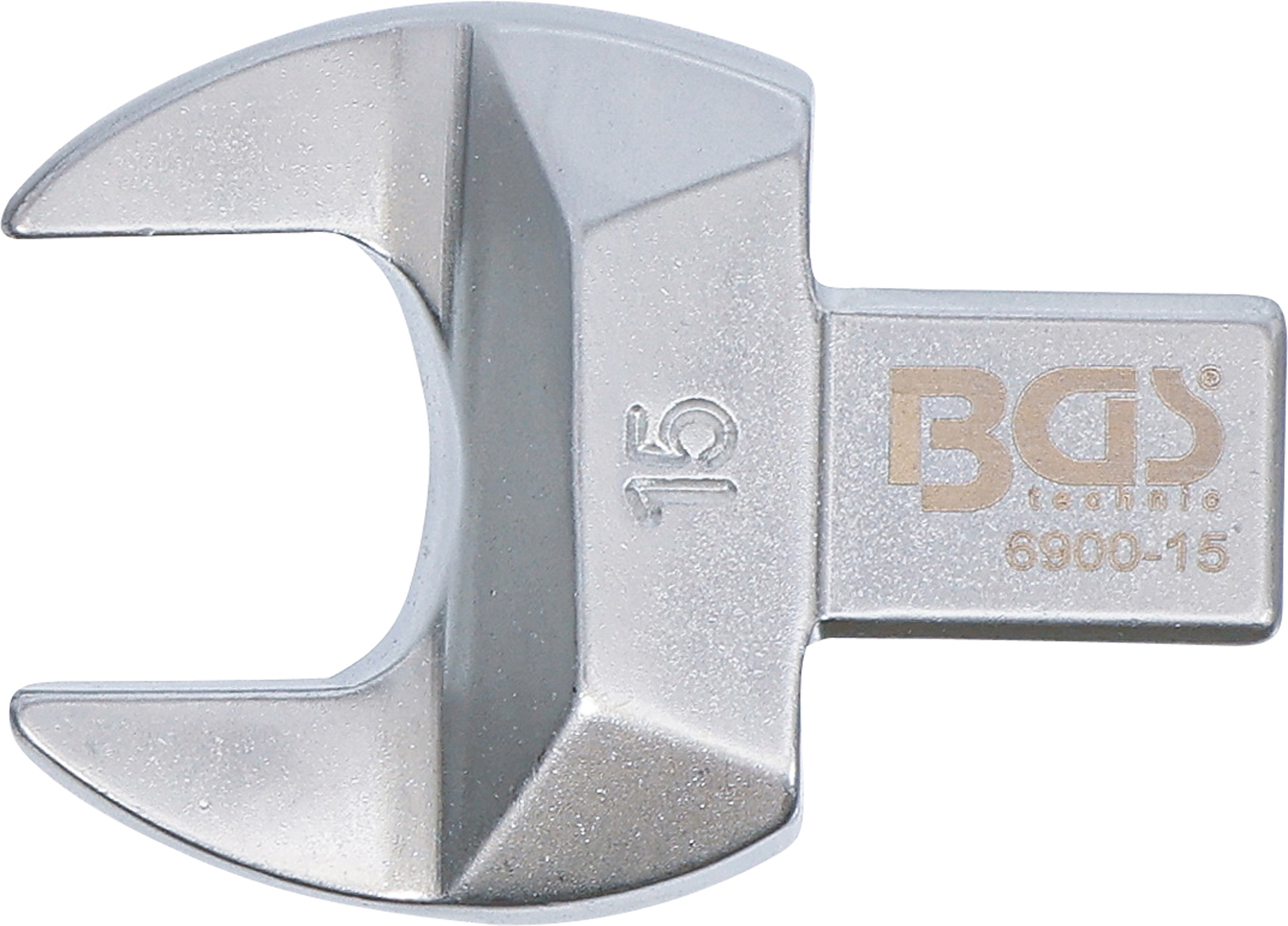 BGS Einsteck-Maulschlüssel | 15 mm | Aufnahme 9 x 12 mm