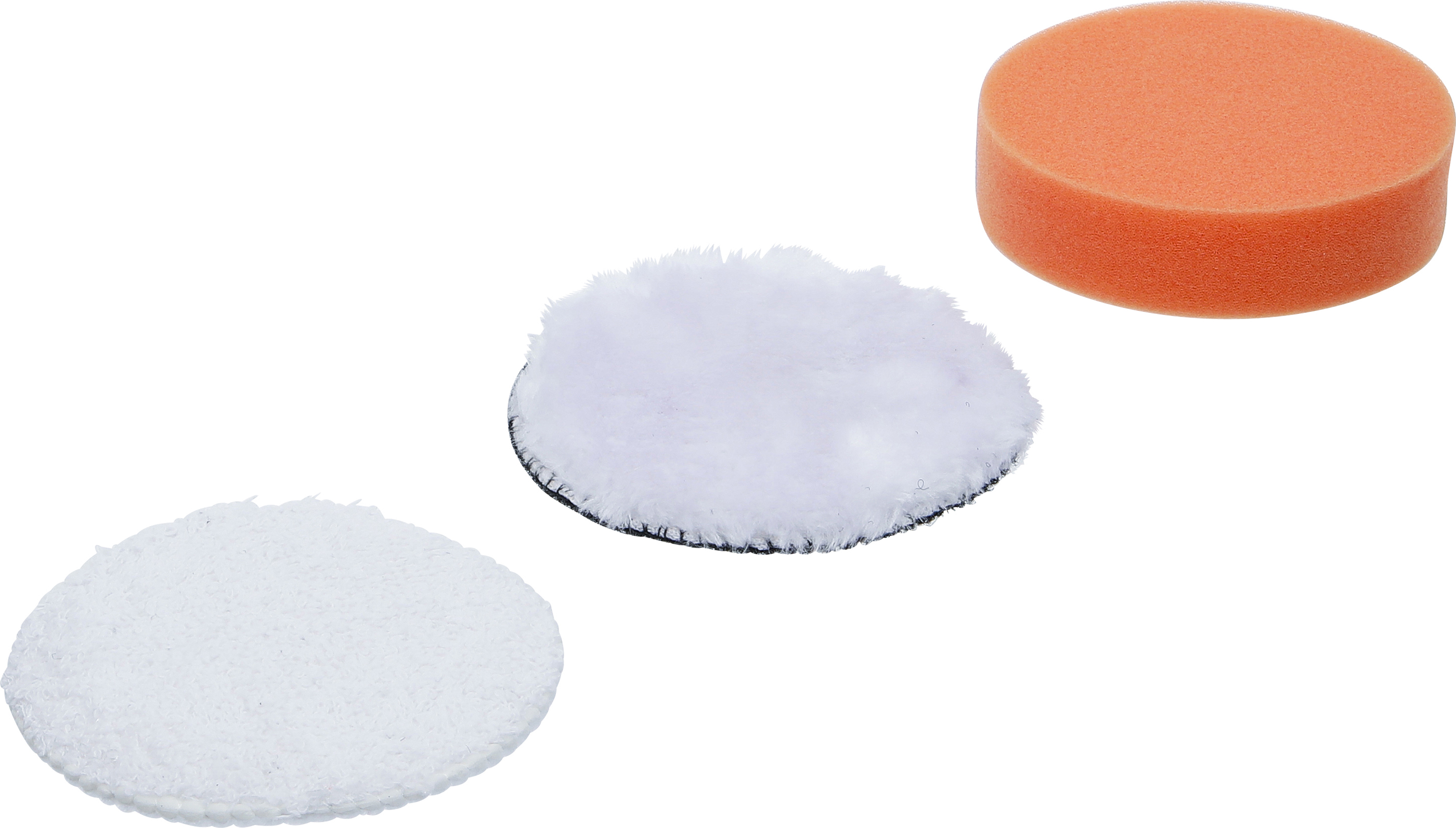 BGS Polierhauben | Ø 100 mm | 3-tlg. | für Art. 9259