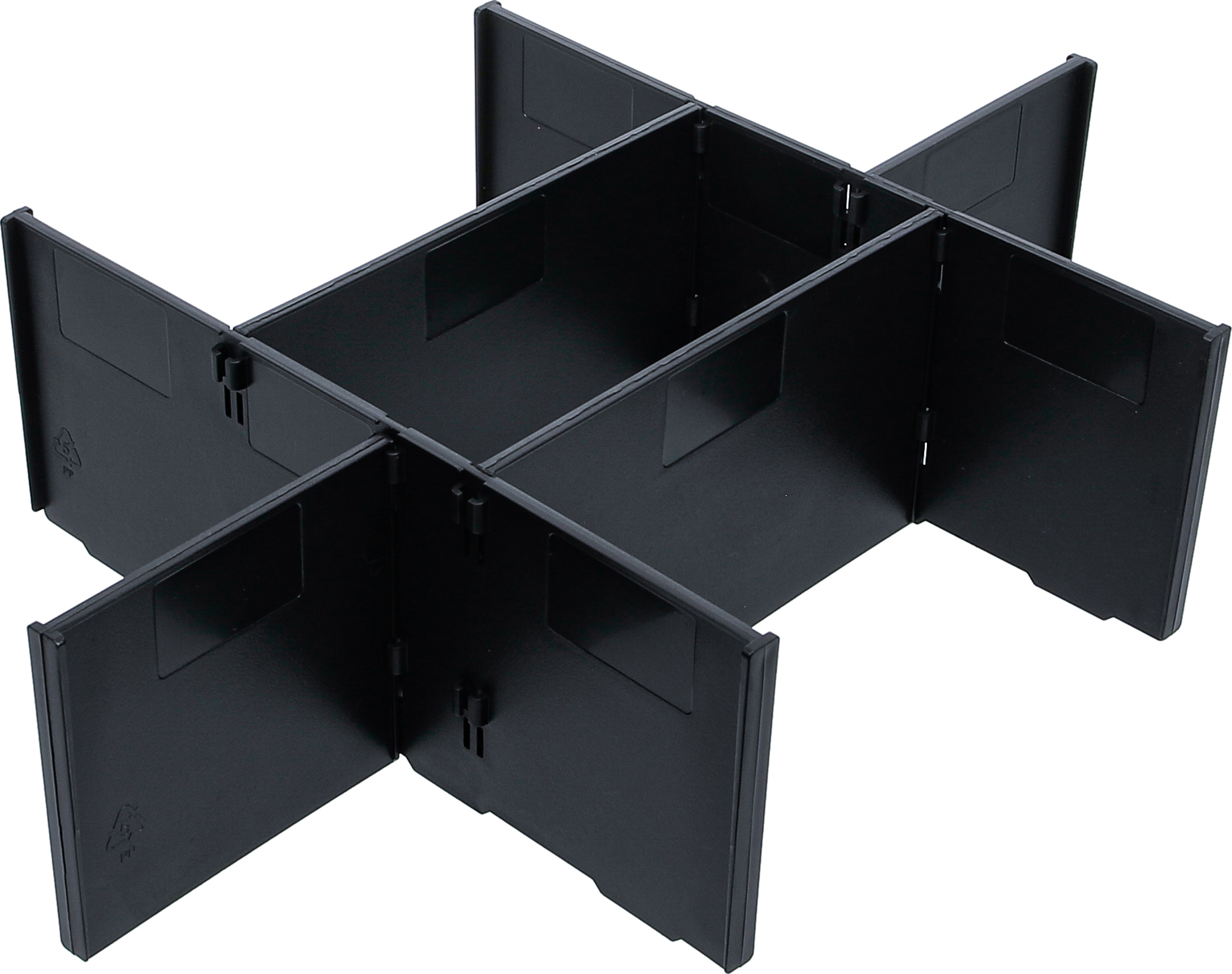 BGS Fachteiler | für Systemkoffer | Größe M | 6-tlg.