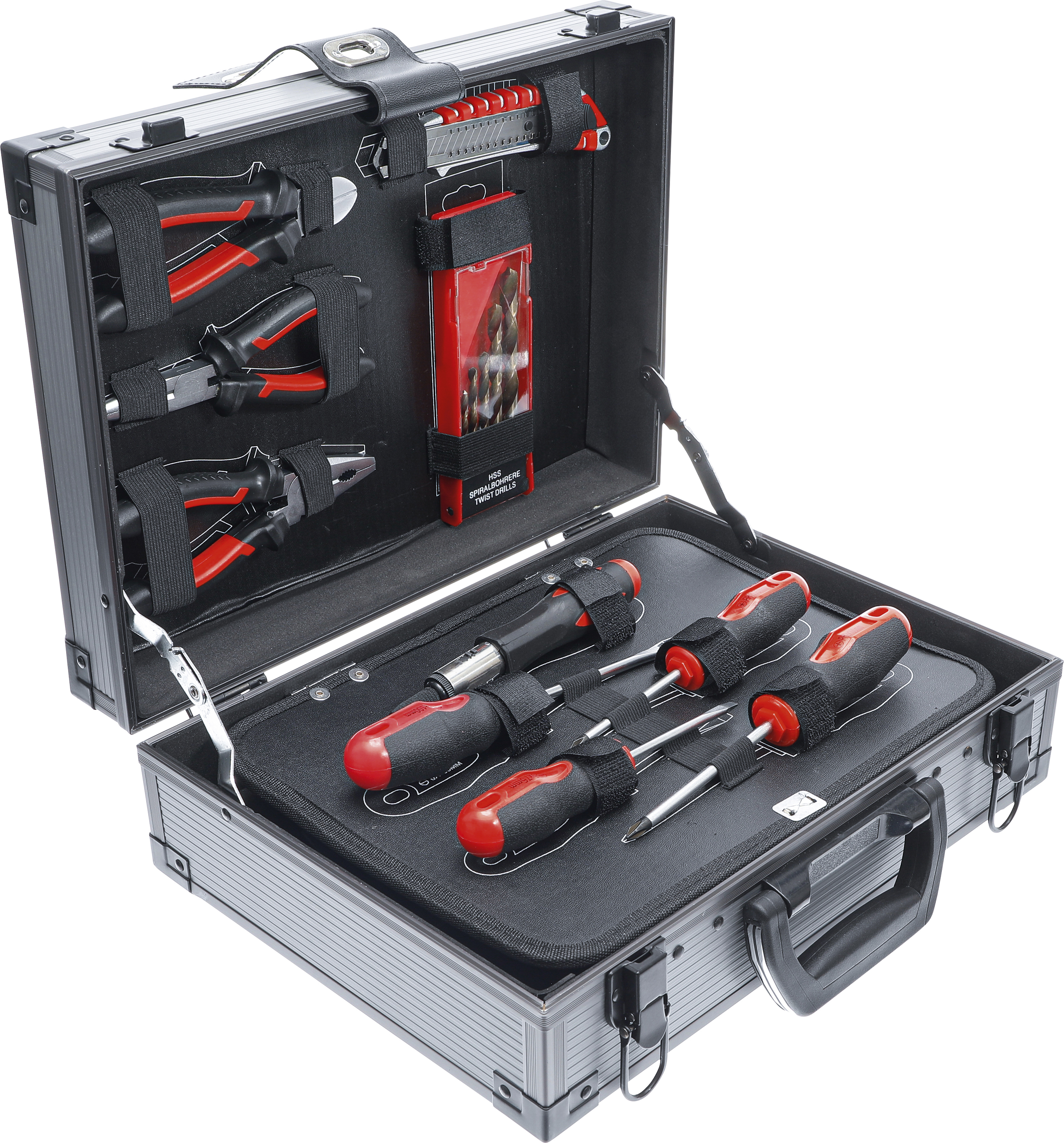 BGS Werkzeug-Satz im Alukoffer | mit 66 Werkzeugen