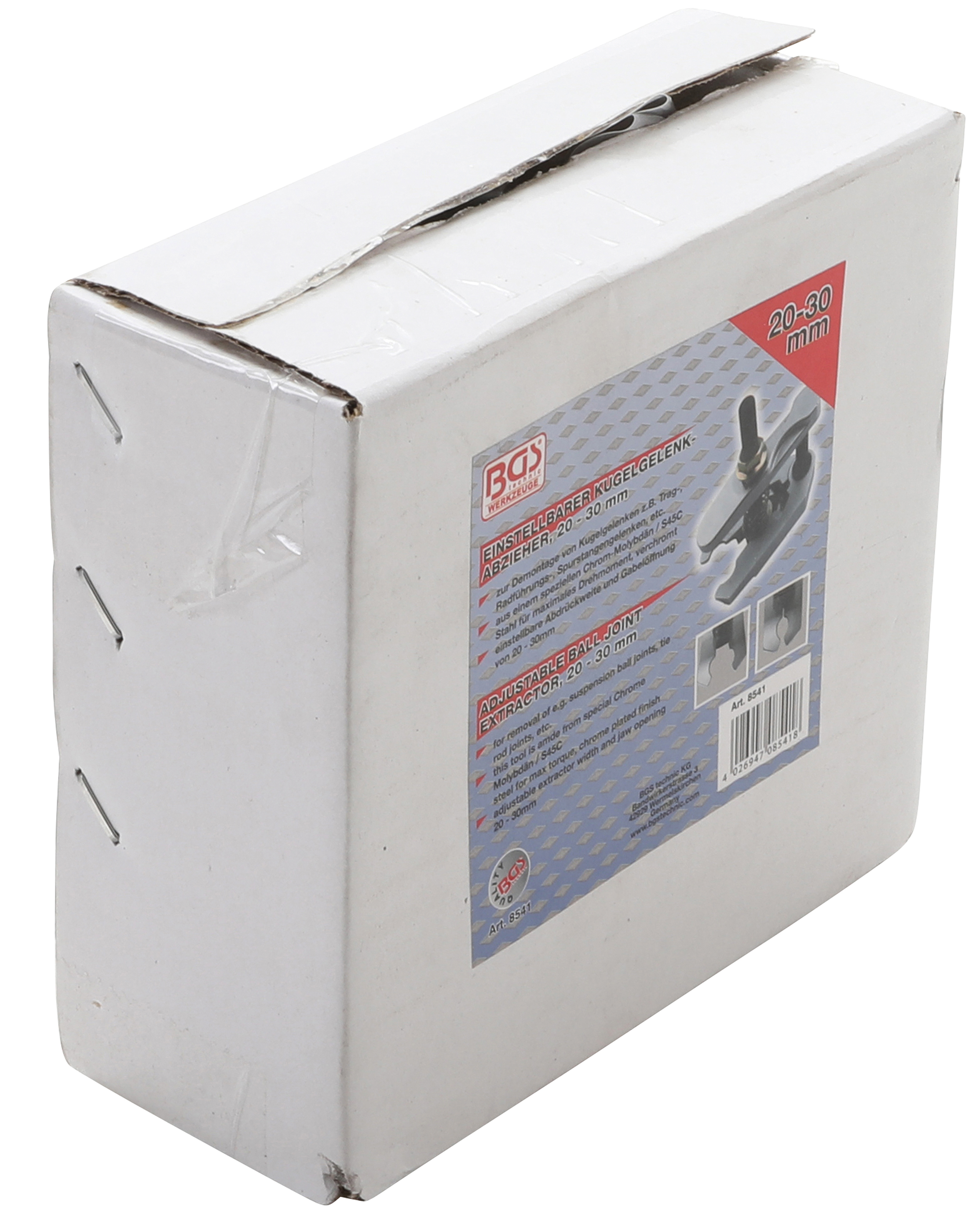 BGS Kugelgelenk-Ausdrücker | verstellbare Öffnung | 20 - 30 mm