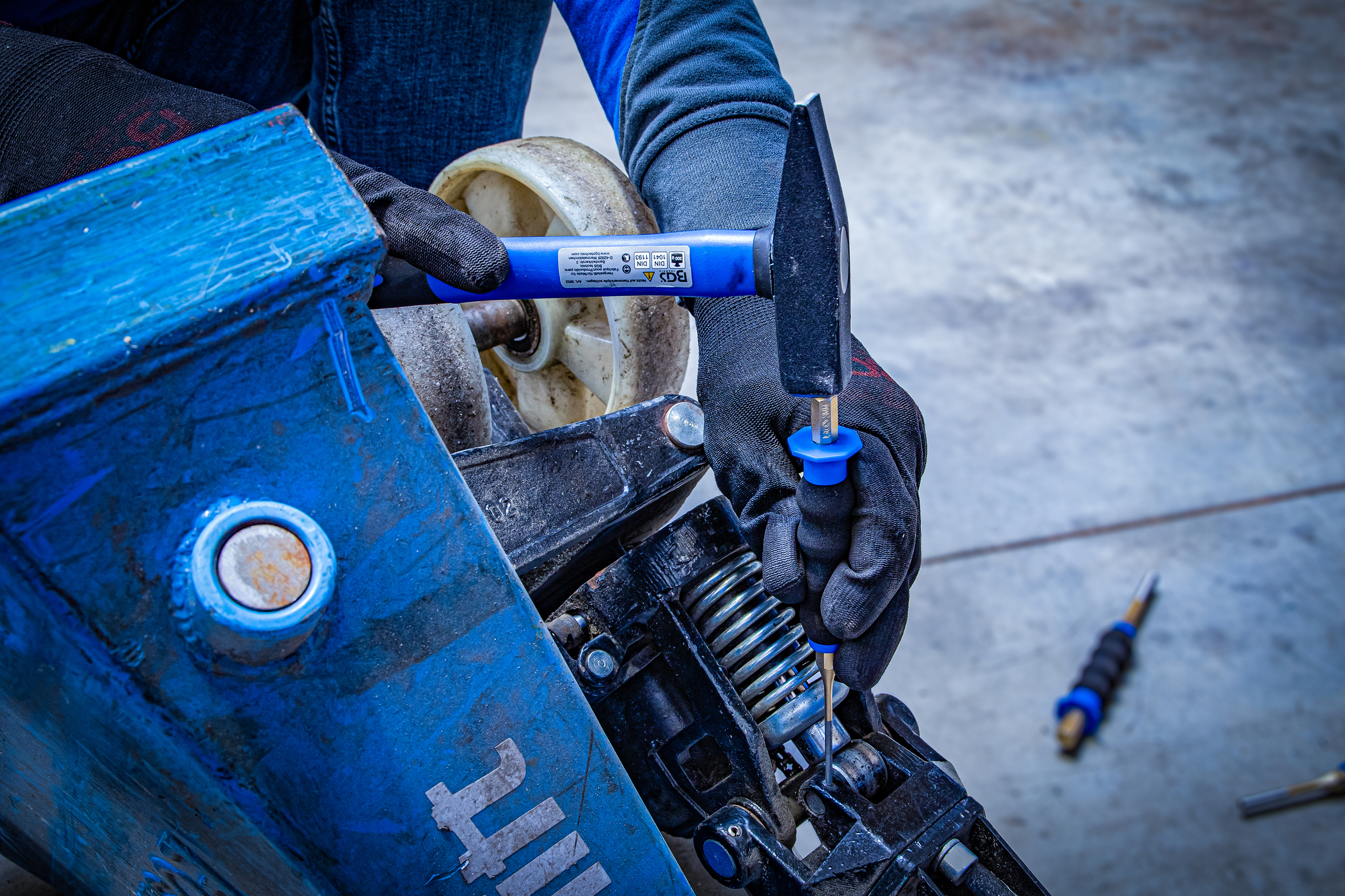 BGS Splintentreiber | mit Handschutz | 180 mm | 5 mm