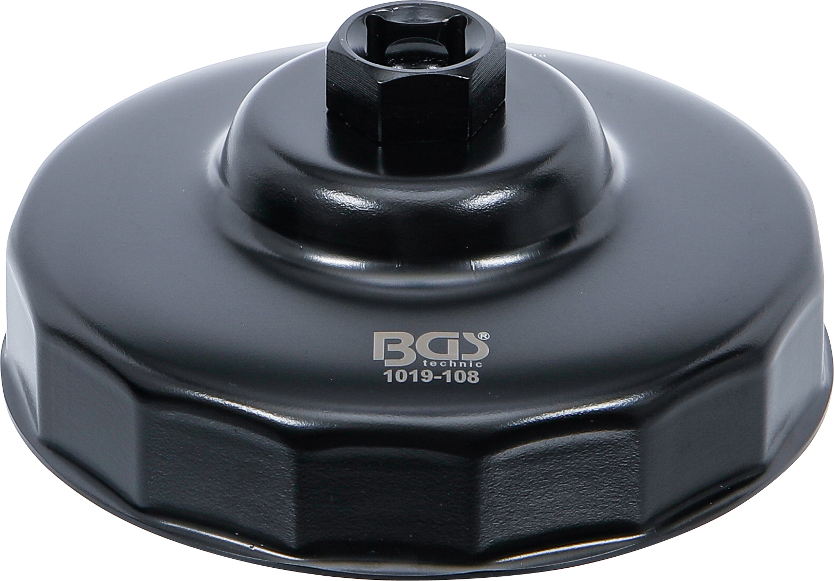 BGS Ölfilterschlüssel | 15-kant | Ø 108 mm | für Iveco, Renault, Scania, Volvo
